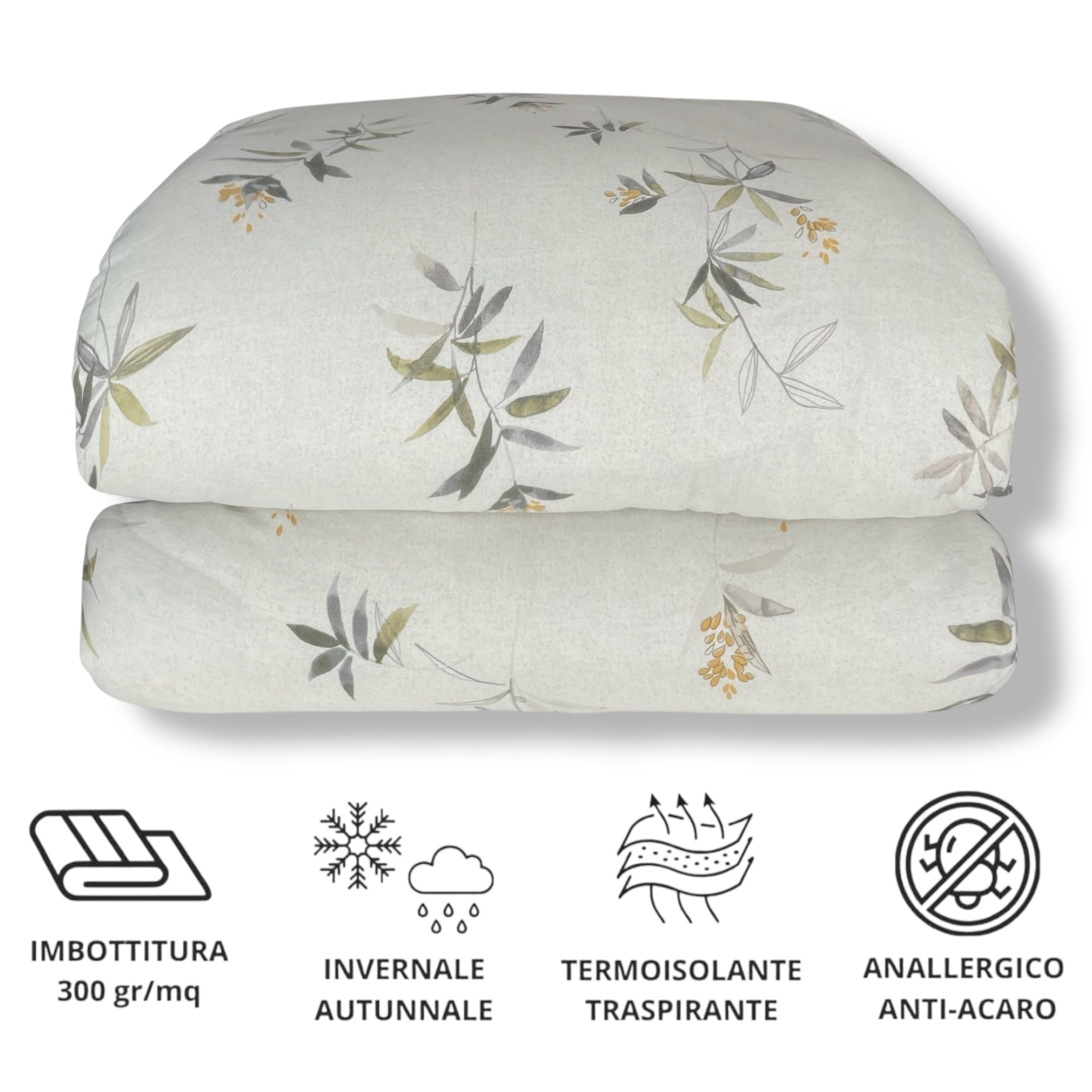 Trapunta Matrimoniale Fancy Home in microfibra Aspen Beige 245x250 cm