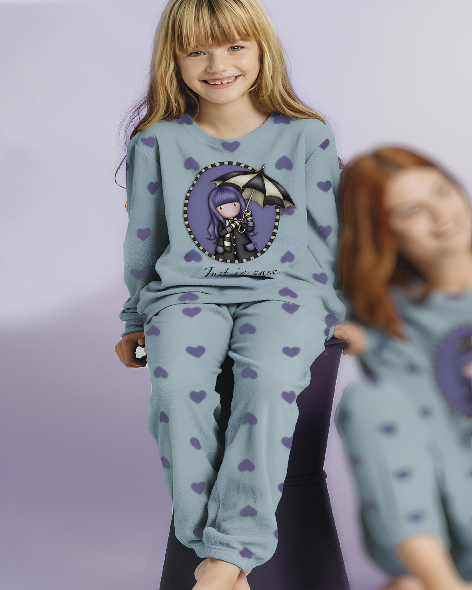 Pigiama Ovs PIGIAMA BAMBINA M/M R25058 GARY Ingrosso PIGIAMI