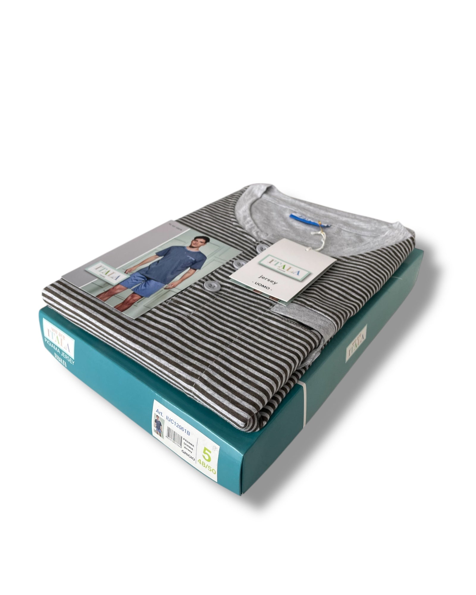 Pigiama uomo primavera estate in cotone Itala Art. 12061 b