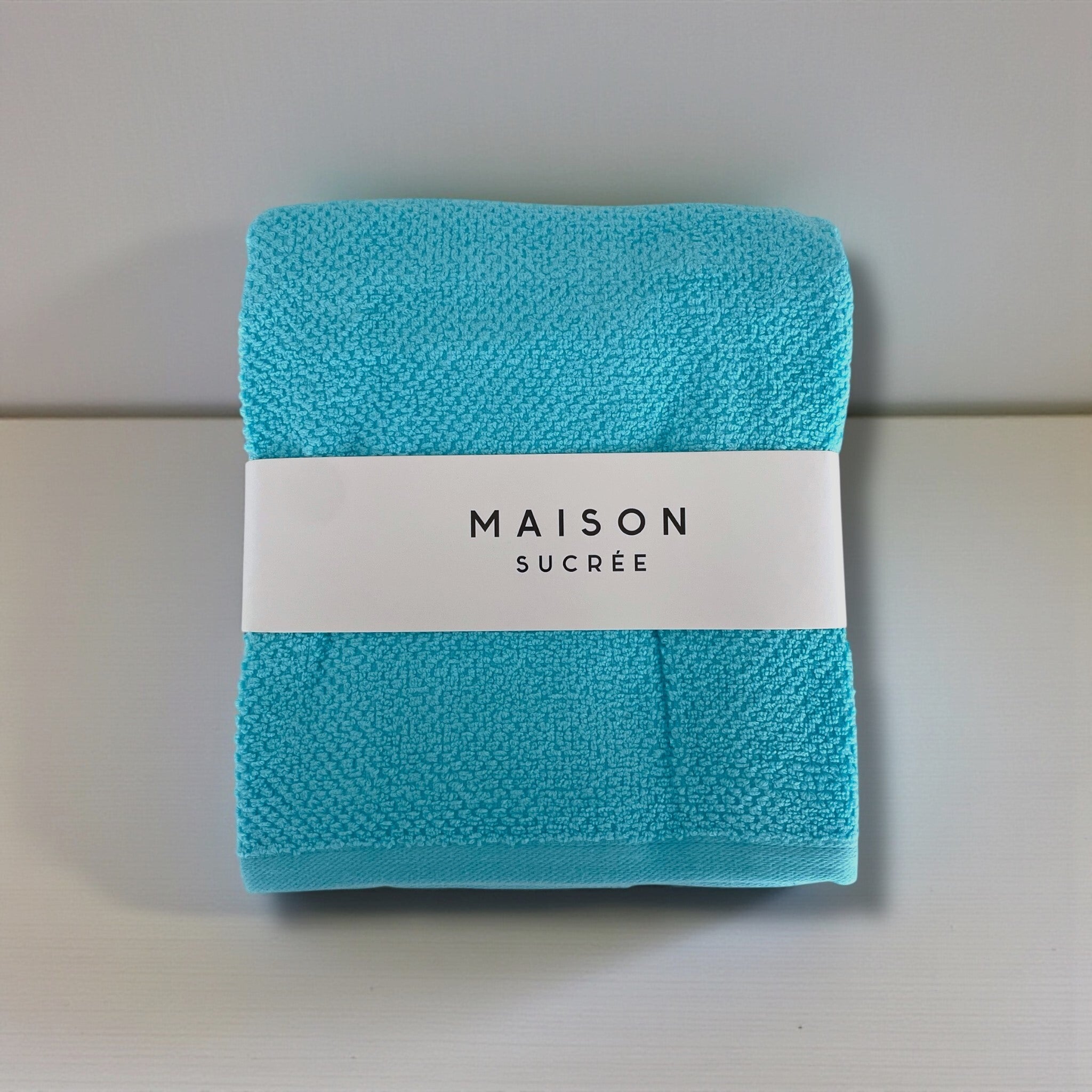 Set di 2 Asciugamani Viso e Ospite 100% Cotone Maison Sucrèe Art. Pepe