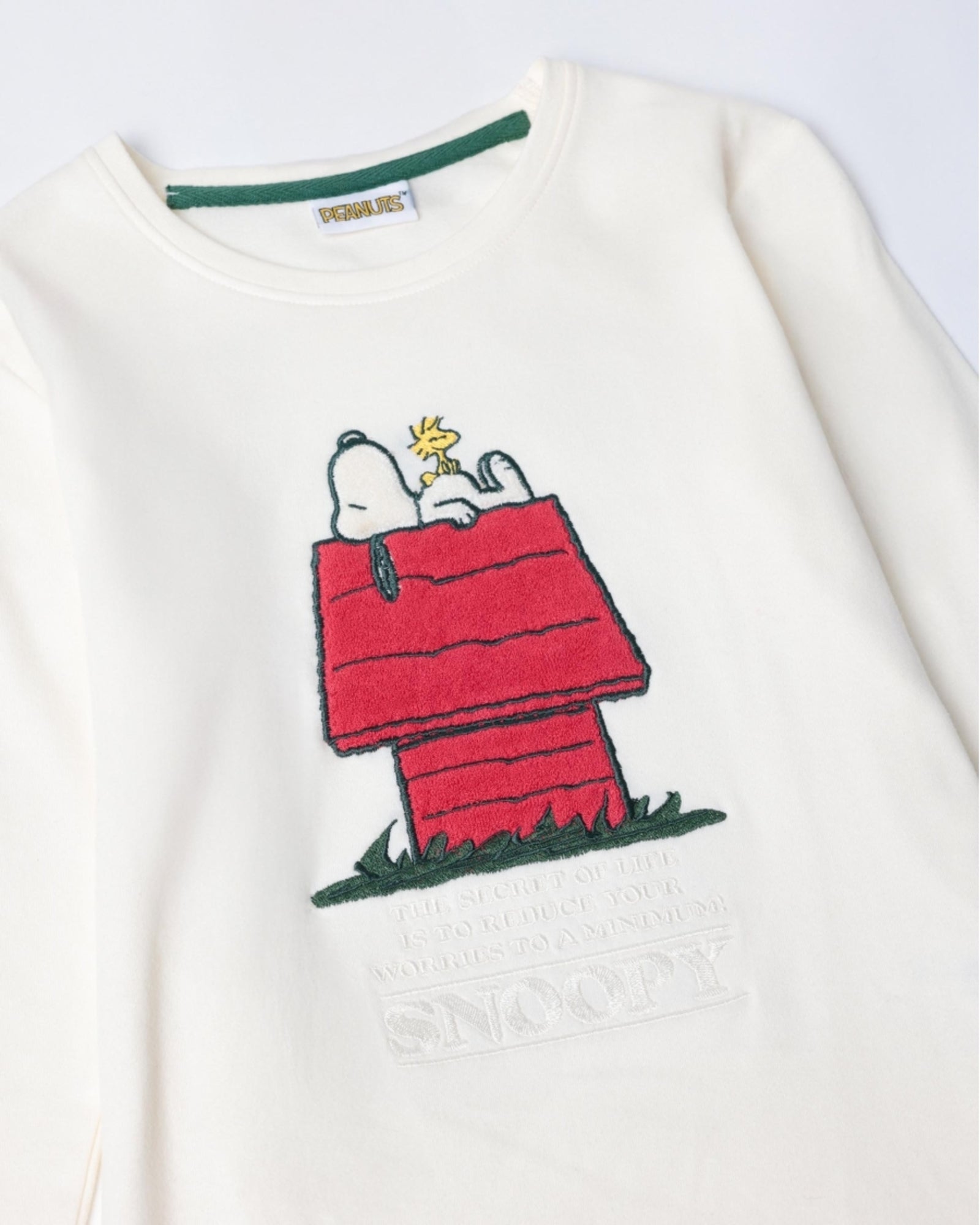 Pigiama bambina invernale di Snoopy in caldo cotone Art. 63462