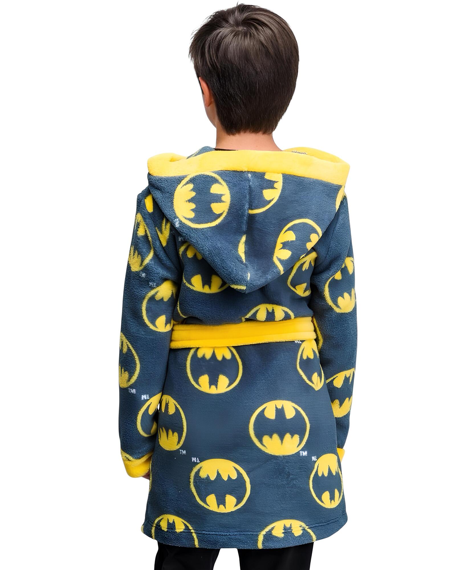 Vestaglia bambino Batman invernale in Pile Coral con cappuccio