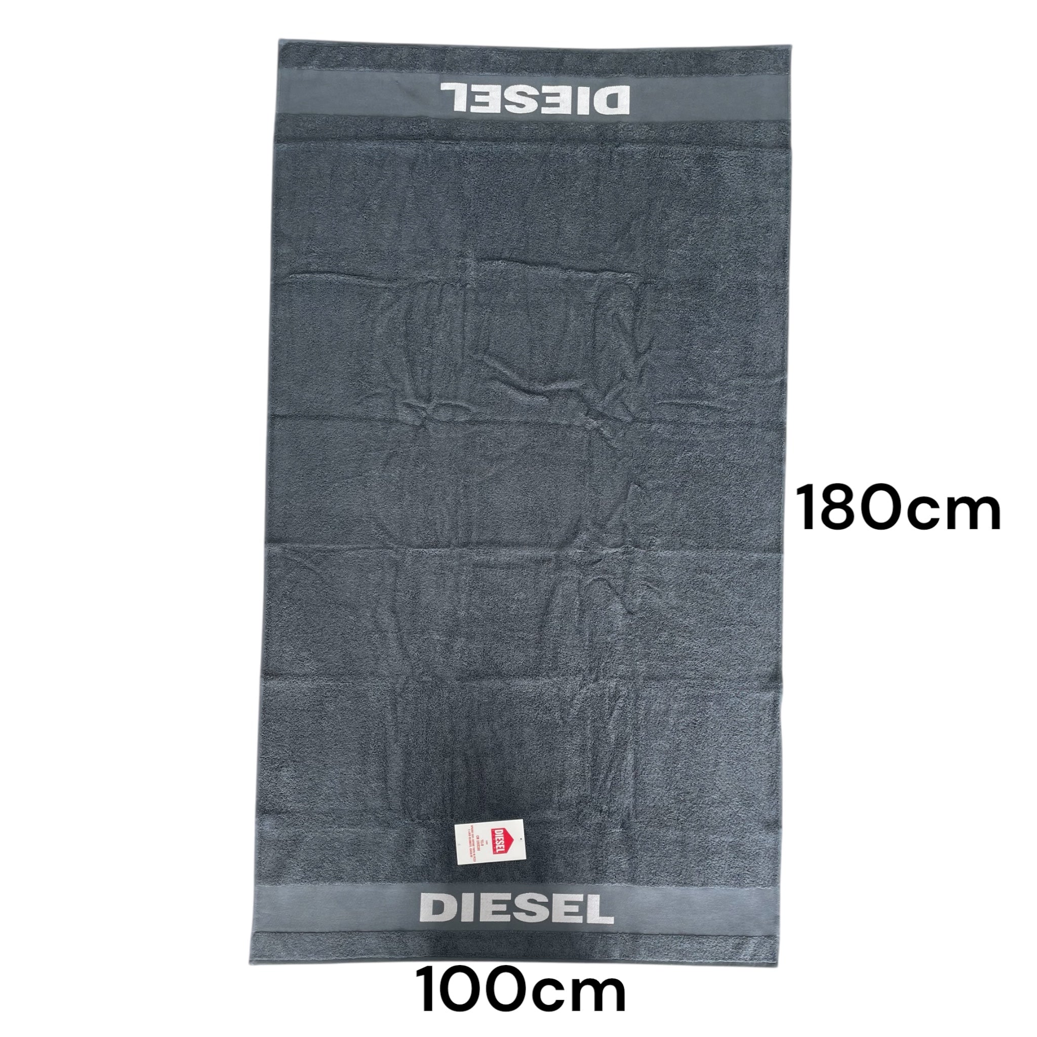 Telo Mare Diesel in spugna 100% cotone 90x180cm Art. Logo