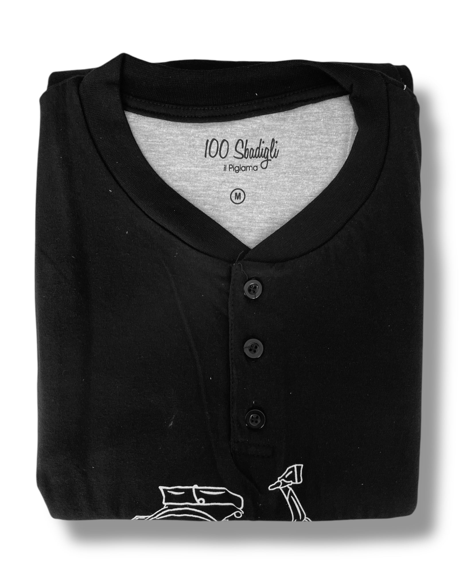 Pigiama uomo primavera estate in cotone di 100 Sbadigli Art. UL 607