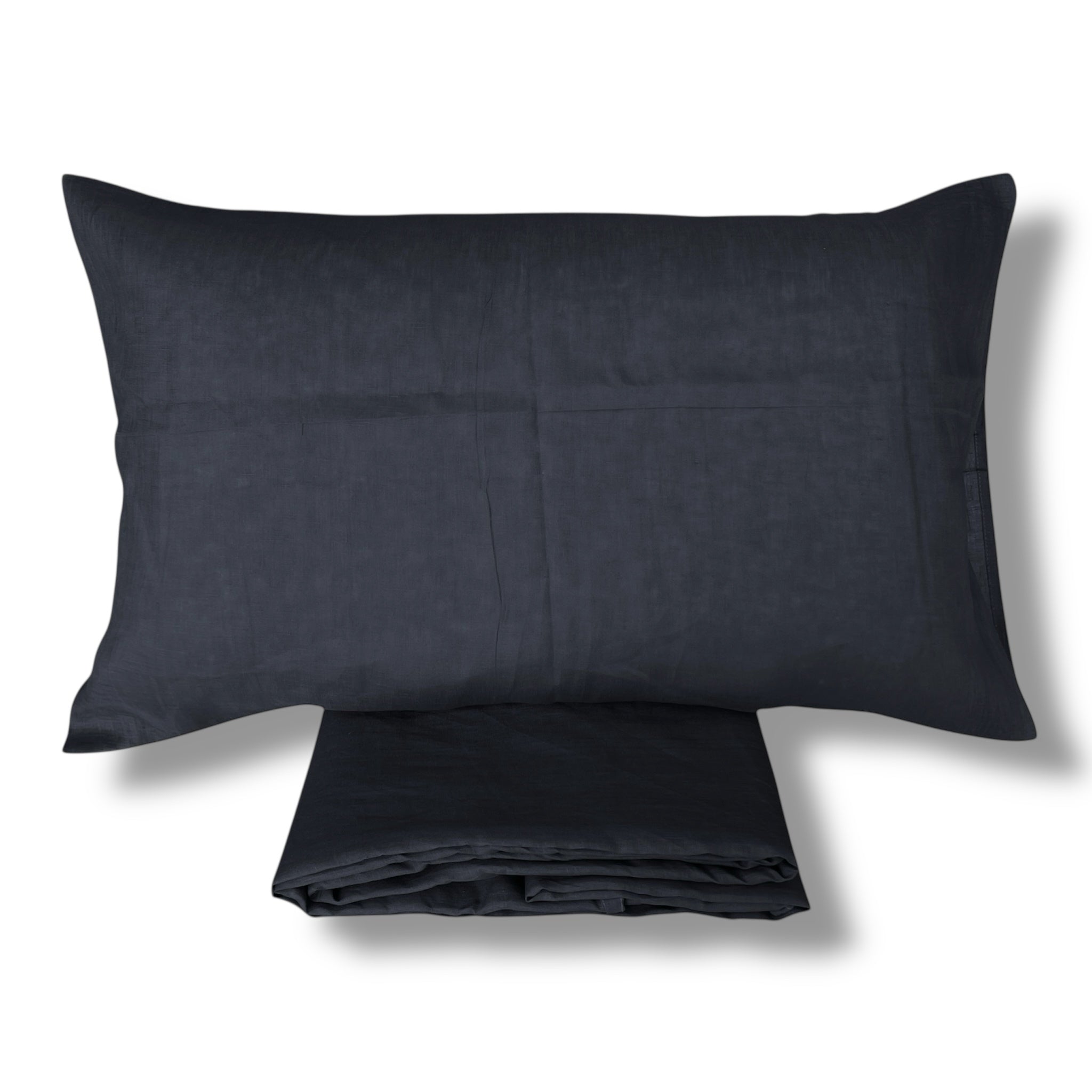 Parure copripiumino matrimoniale di Rebecca Home in puro Lino Art. Lynne