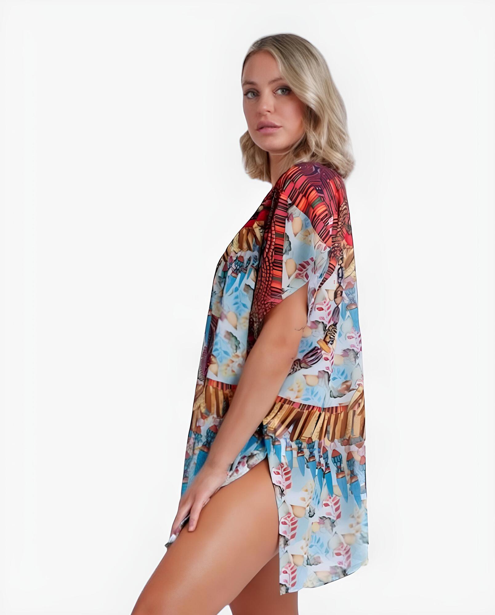 Abito Copricostume donna modello caftano di Admas Art. 19751