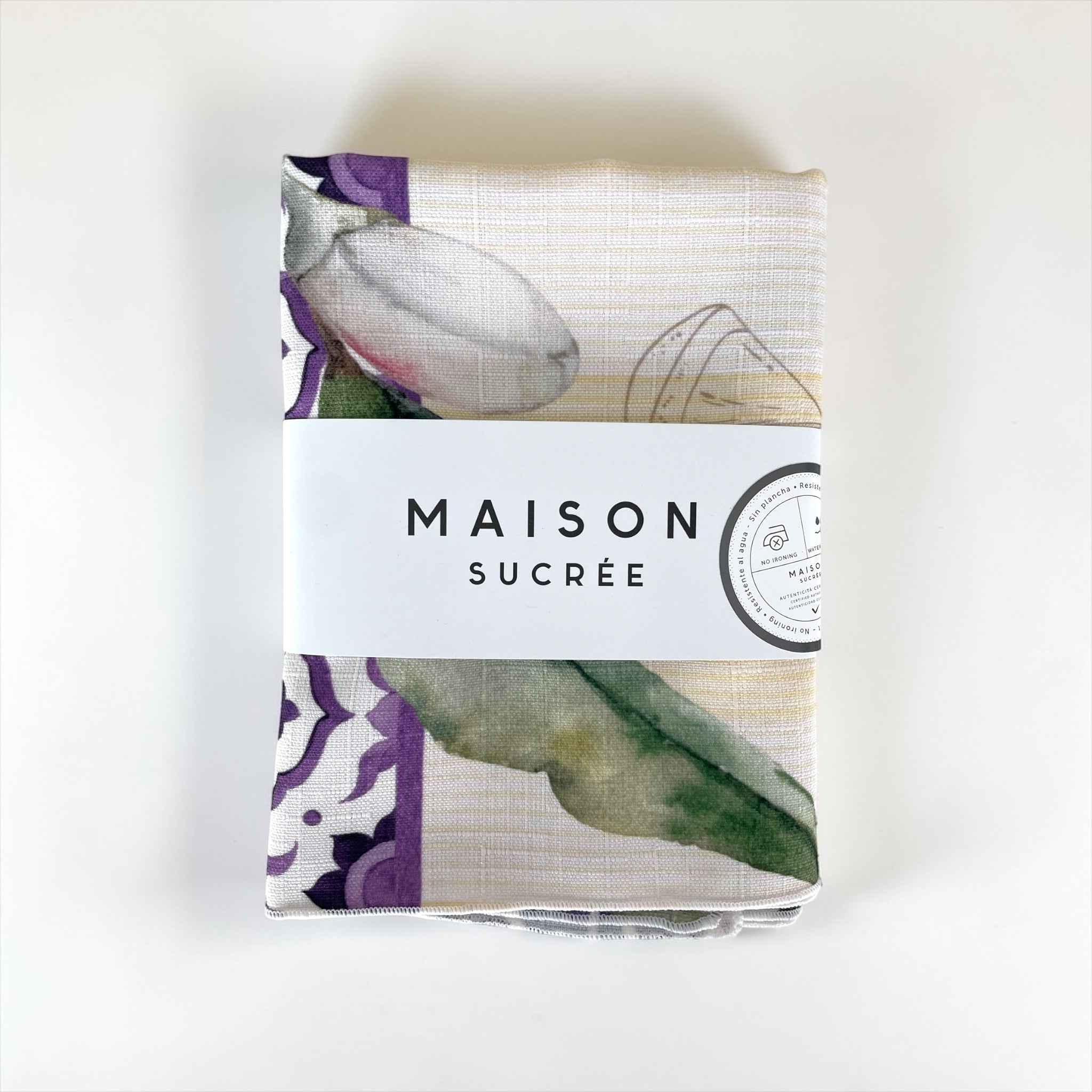 Runner da tavolo antimacchia impermeabile Maison Sucrée Art. Maiori Eterna