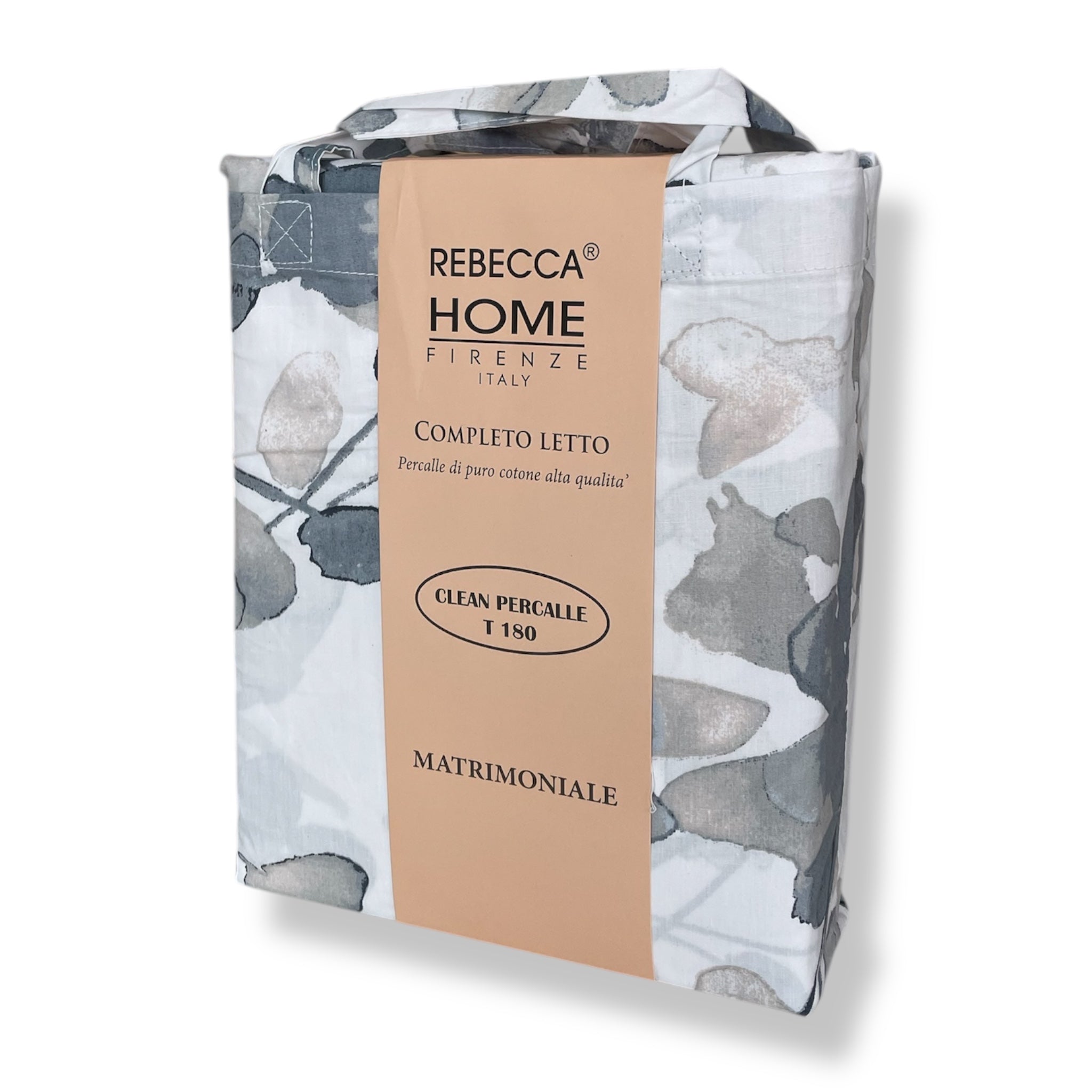 Rebecca Home Double Sheet Set in Percale Cotton Art. Campanule
