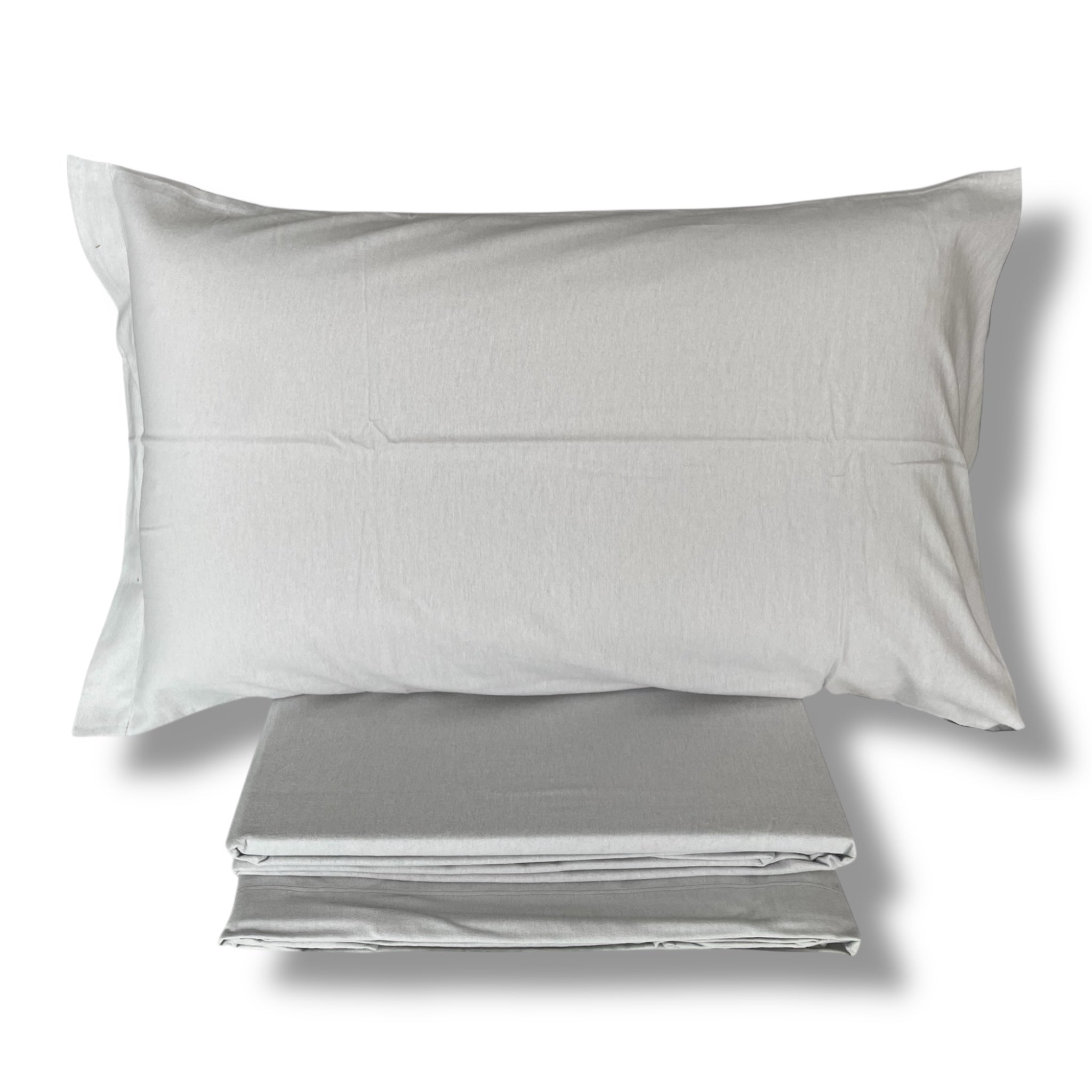 Completo Lenzuola Matrimoniale in Flanella di Zambaiti Art. Frida