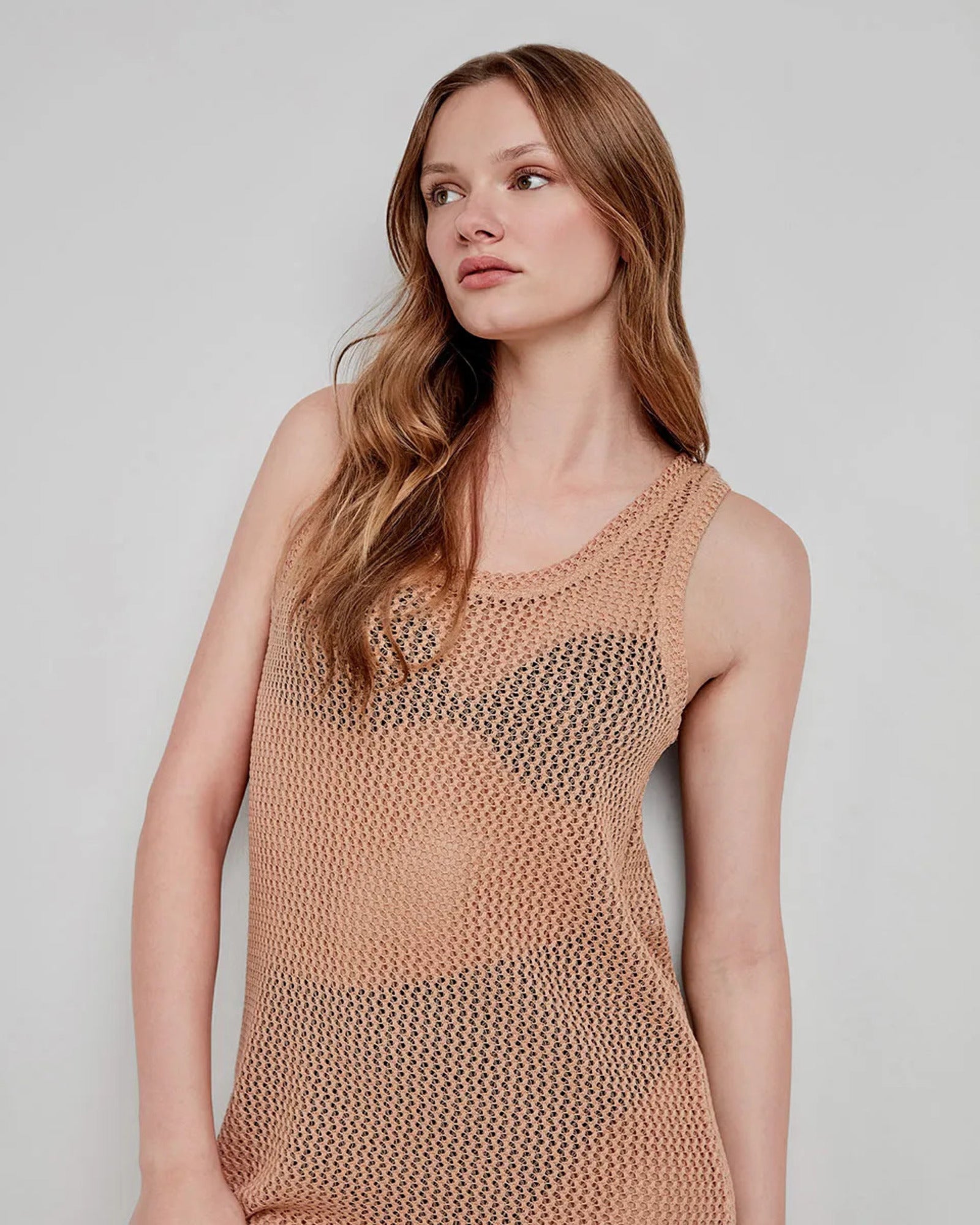 Abito Copricostume da donna modello traforato di Gisela Art. 40025 U