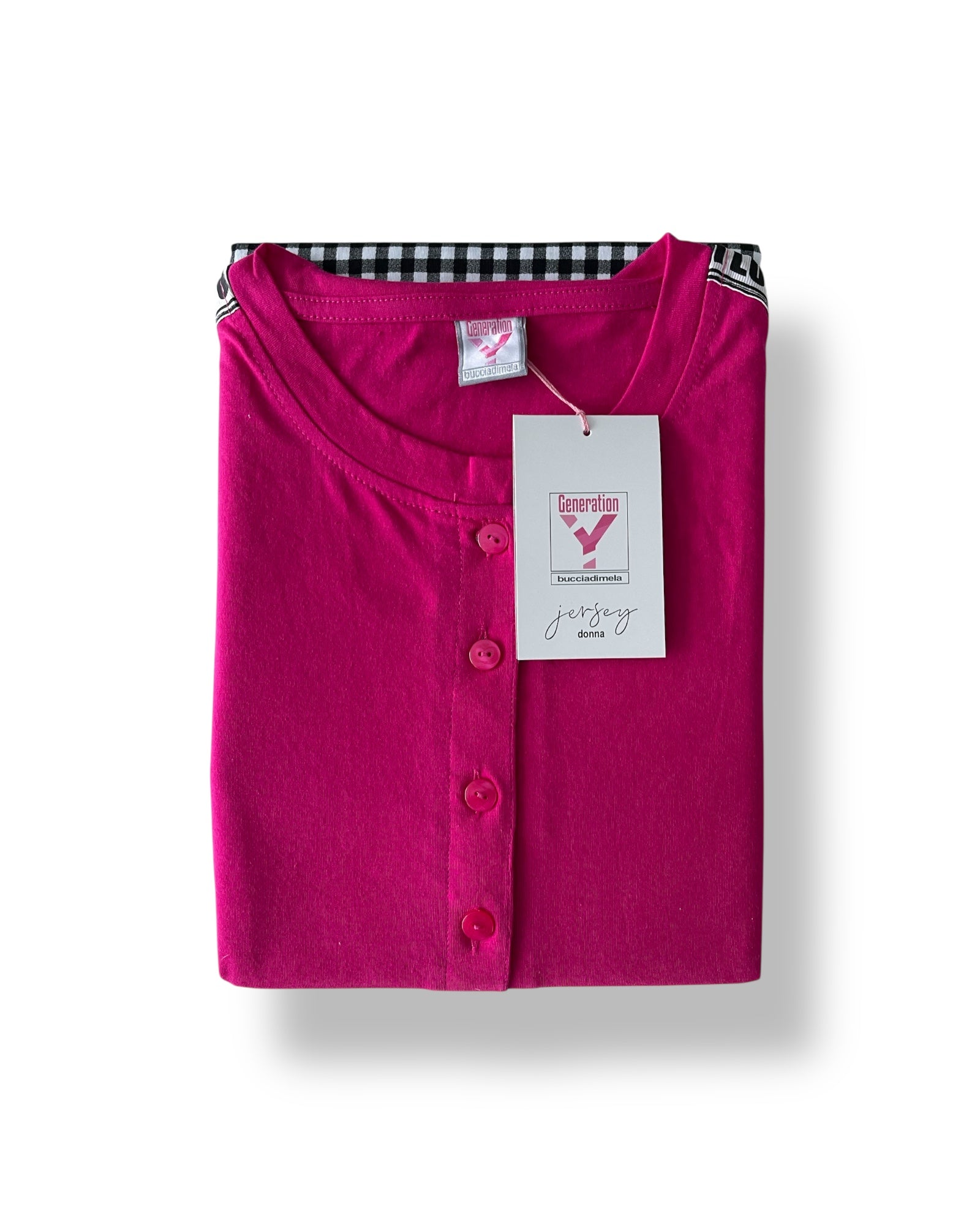 Pigiama donna estivo in cotone Buccia di Mela Art. Gdc 11981 C