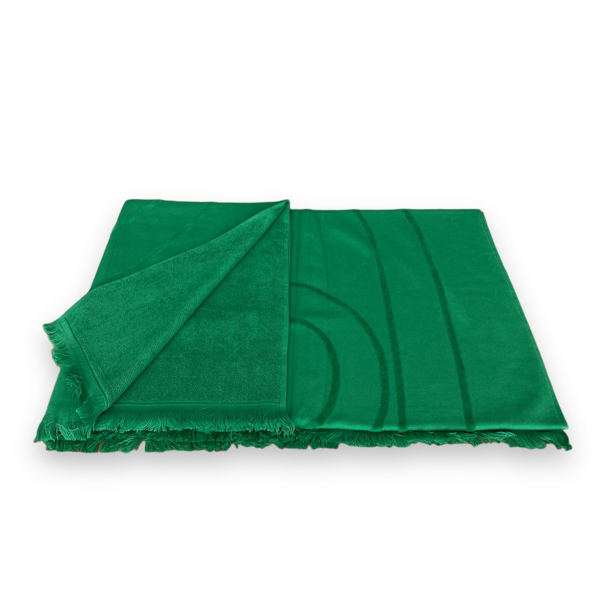 Telo Mare Liu jo in spugna di cotone 100x180cm logo rilievo Art. Frange