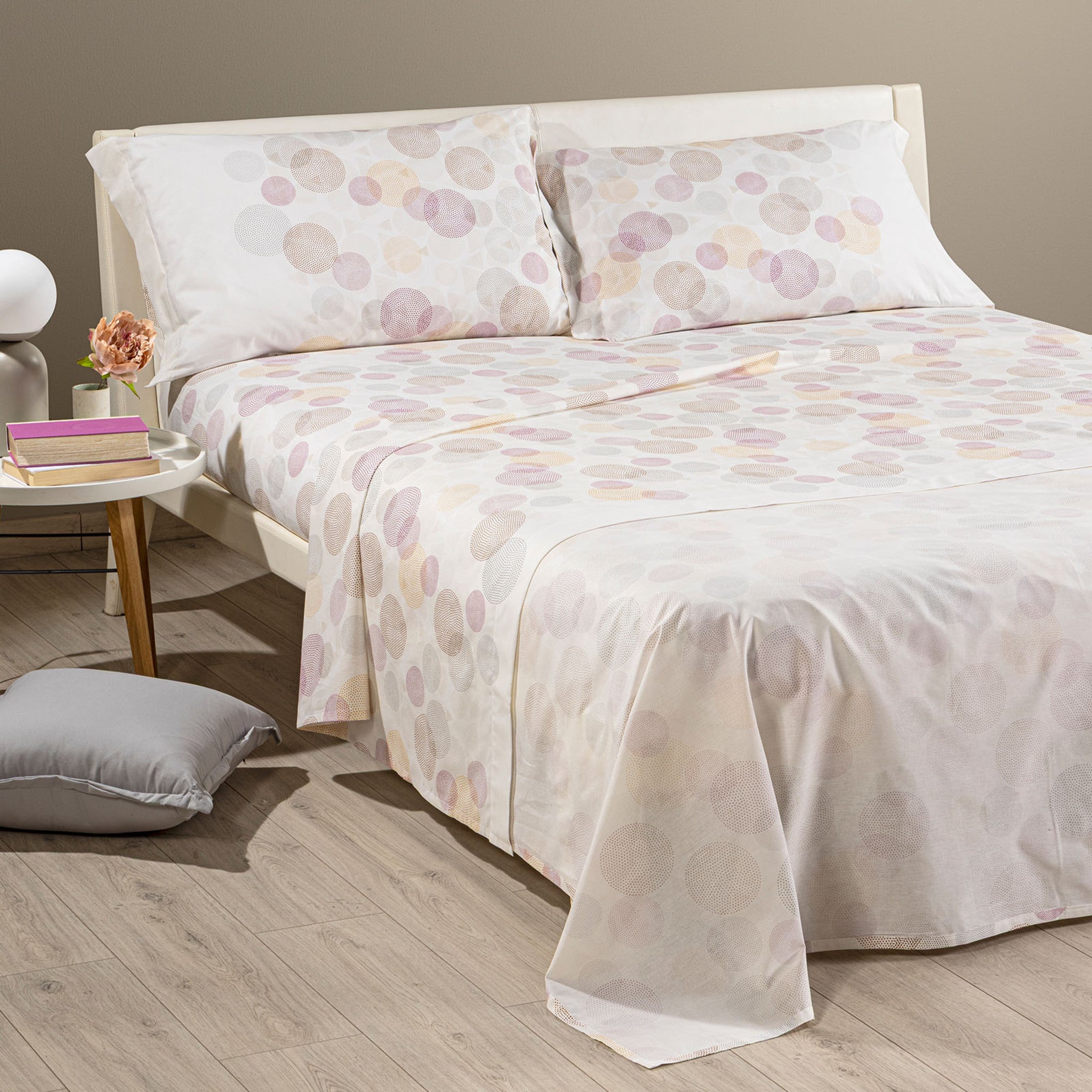 Completo Lenzuola Una Piazza e Mezza Caleffi in Cotone Art. Sonic