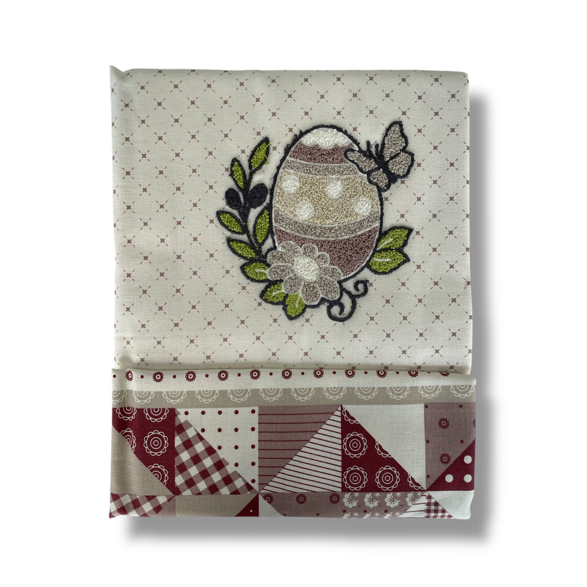 Tovaglia Pasquale da tavola in puro cotone di Vingi Art. Oriana