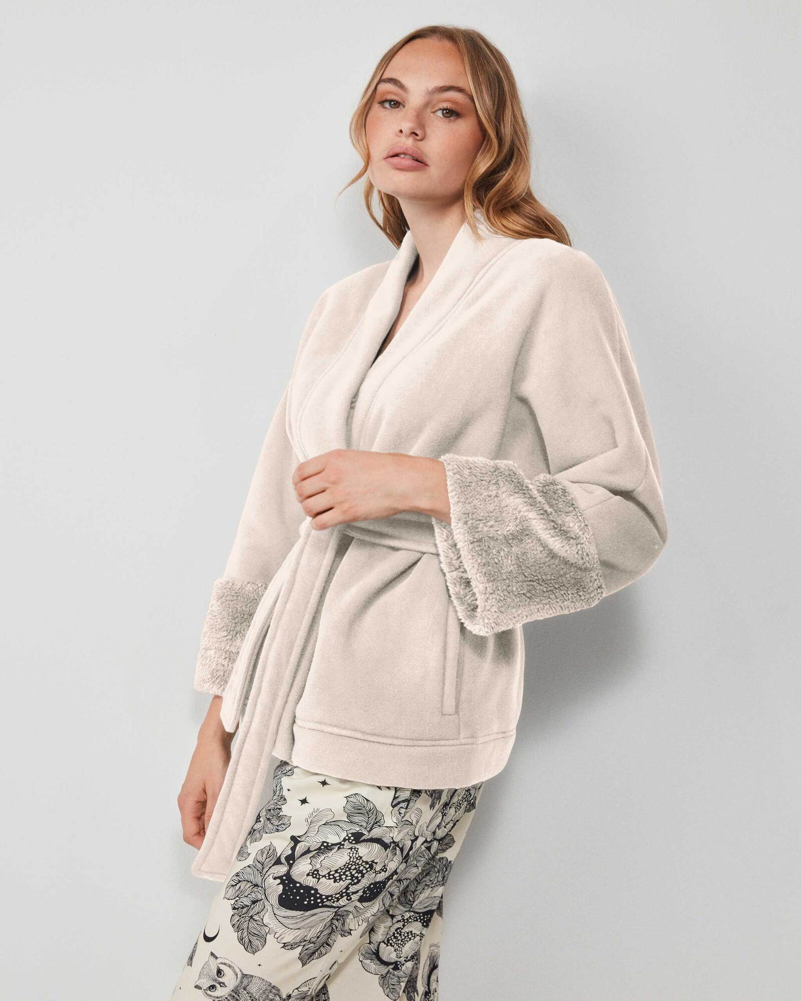 Vestaglia Pile Amazon Vestaglia Invernale Vestaglia Donna Pile