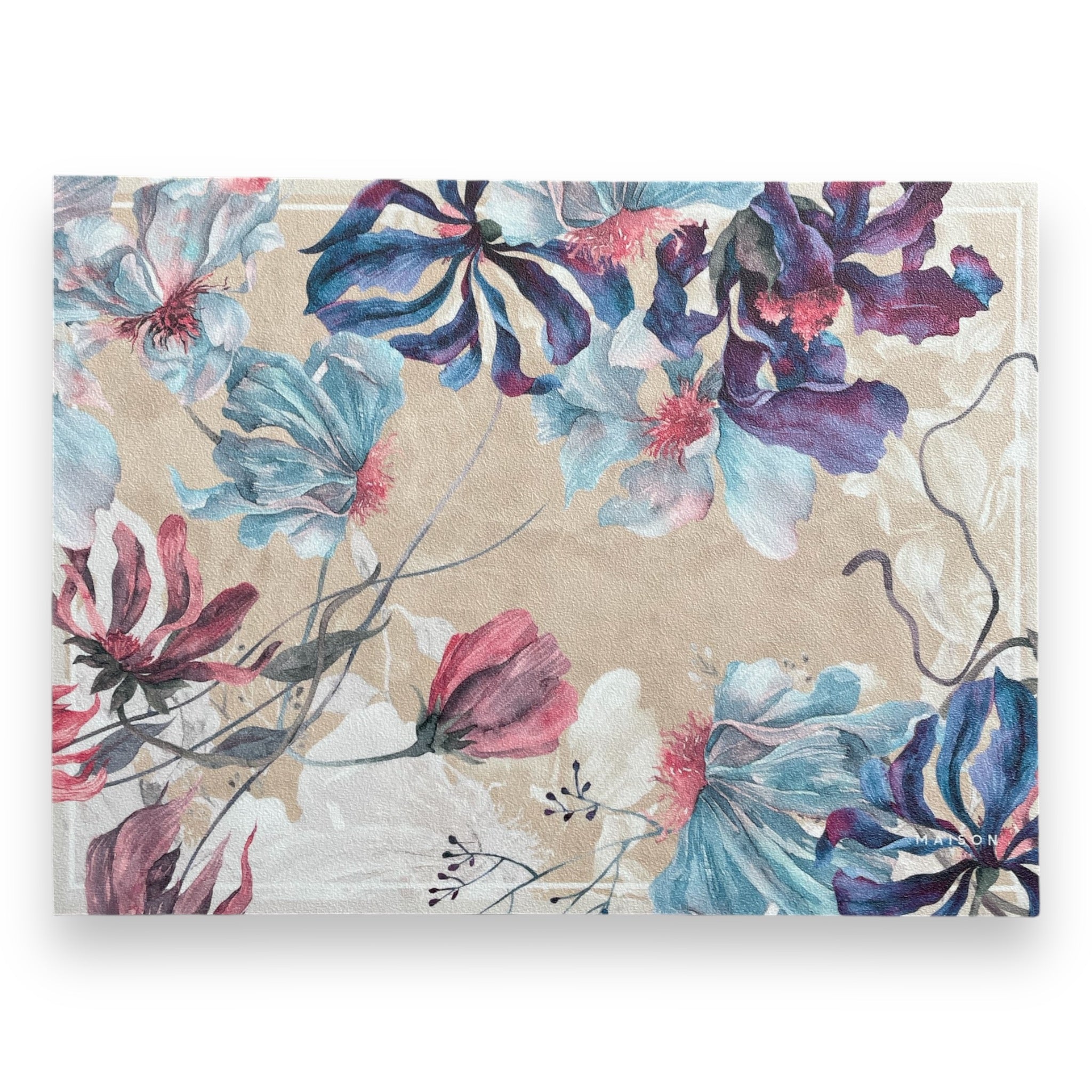 Waterproof washable American placemats by Maison Sucrée in pvc 33x45cm Art. Maiori