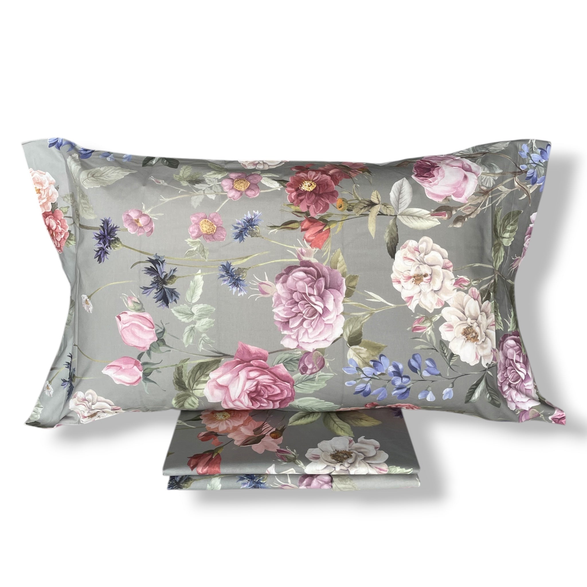 Caleffi double duvet cover set in cotton Art. Brocade