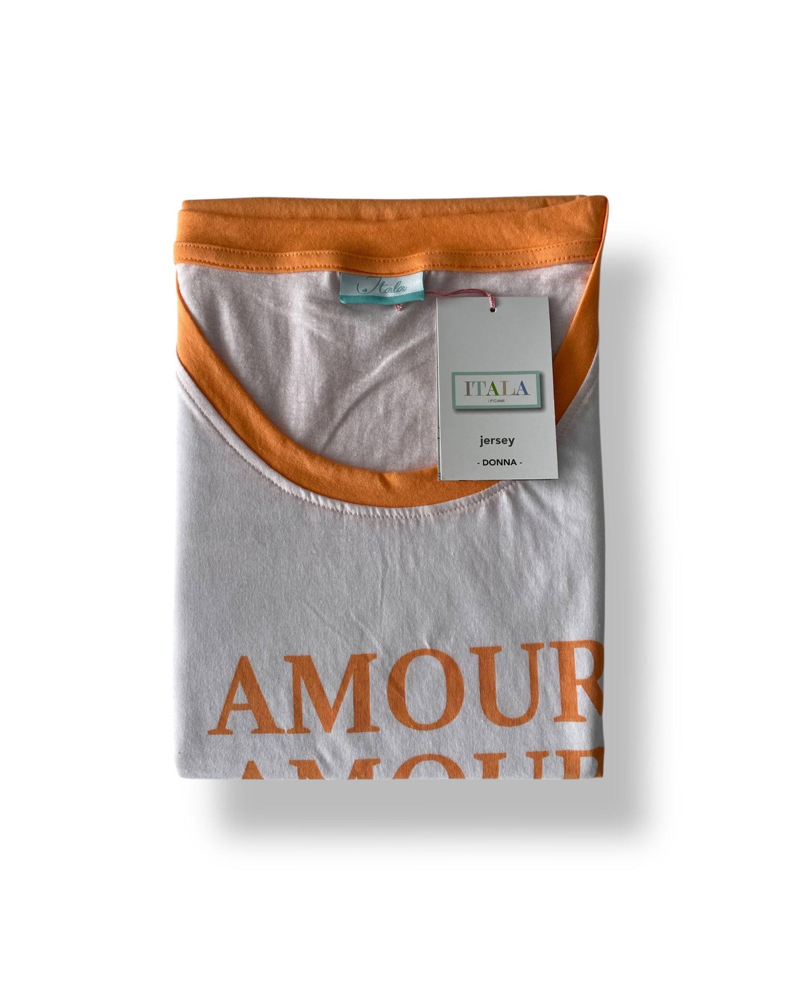 Pigiama donna Curvy estivo in cotone di Itala Art. 11973 G cal