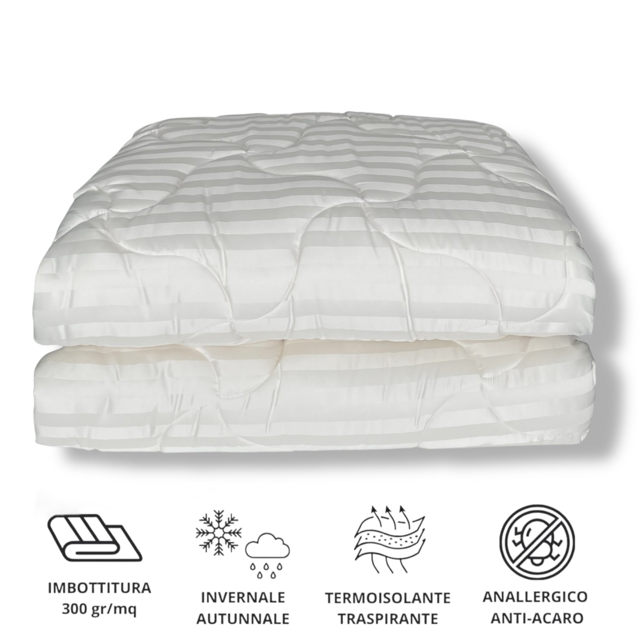 Trapunta Matrimoniale Zambaiti in microfibra Art. Allure 260x260 cm