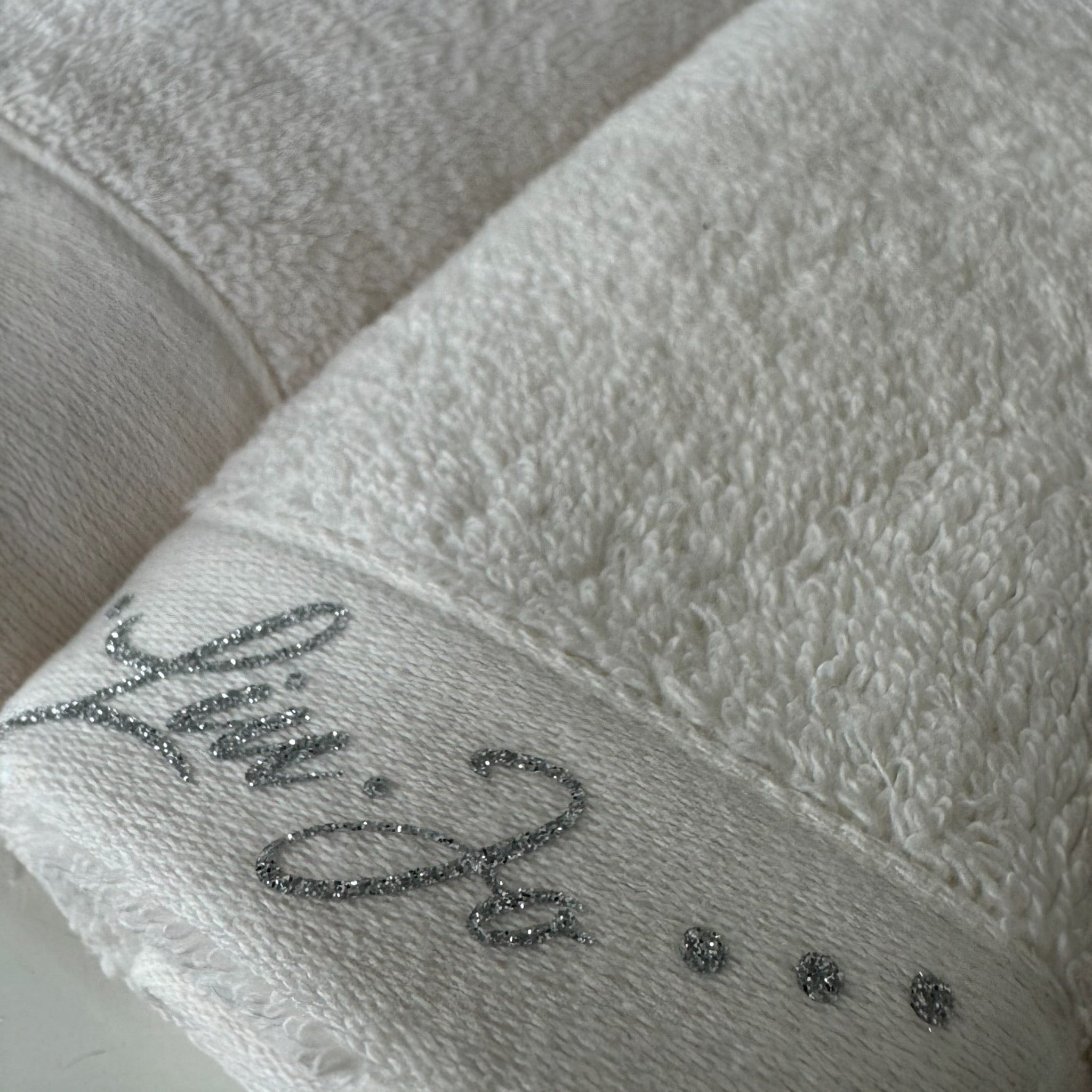 1+1 Face and Guest Towel Set by Liu jo in 100% Cotton Terry Art. Everest