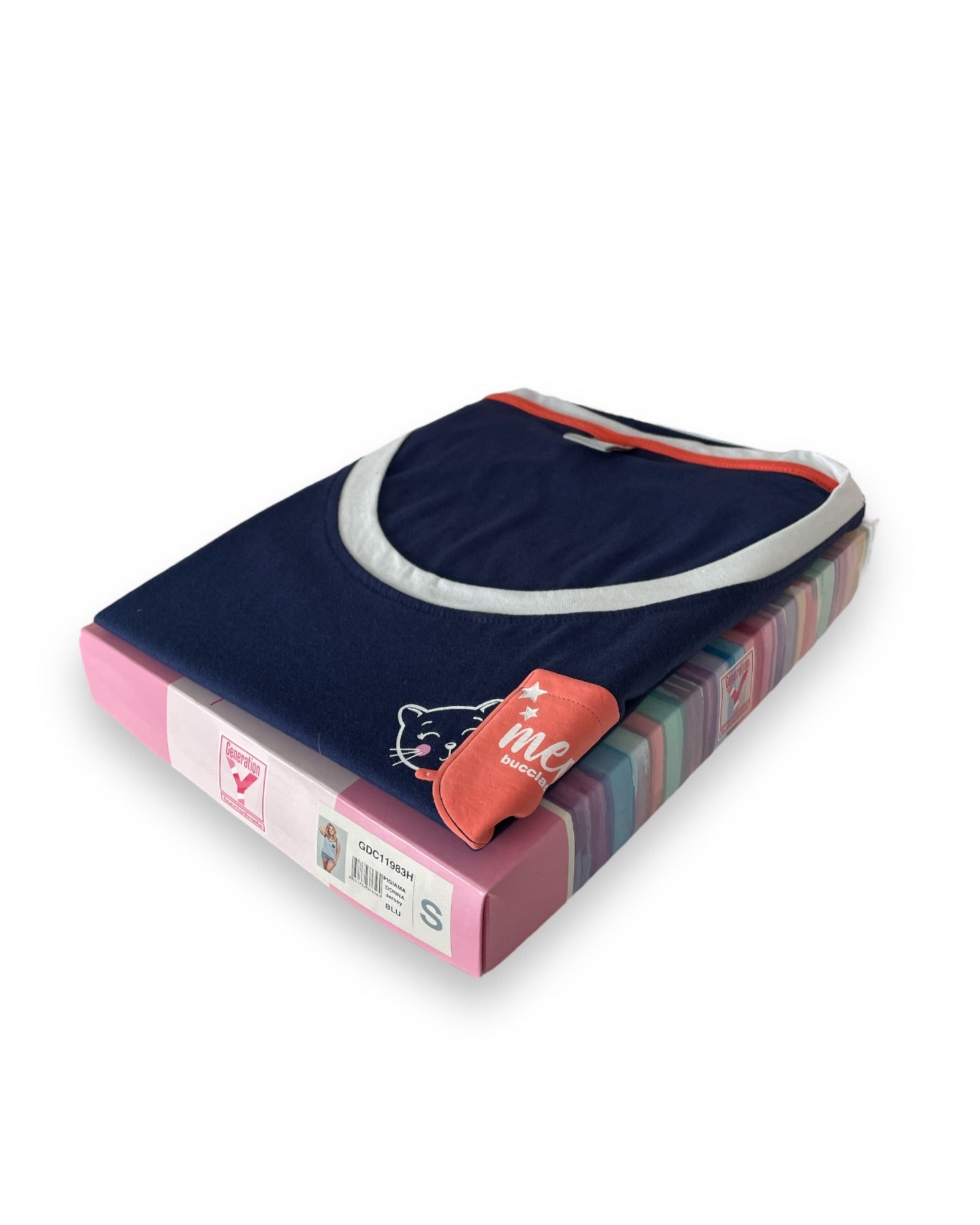 Pigiama donna estivo in cotone Buccia di Mela GDC 11983 H