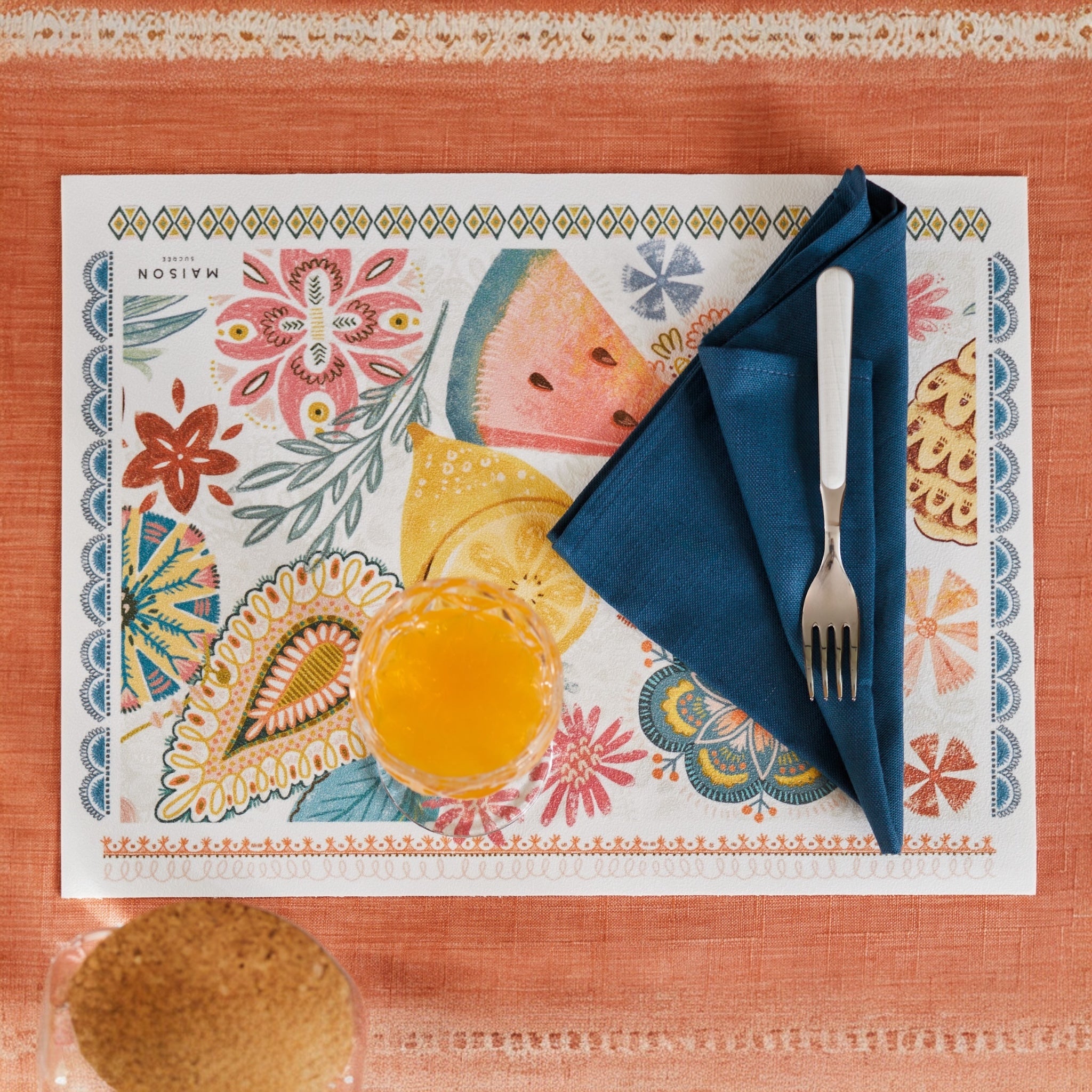 Tovagliette Americane antimacchia di Maison Sucrée in pvc 33x45 cm Latina