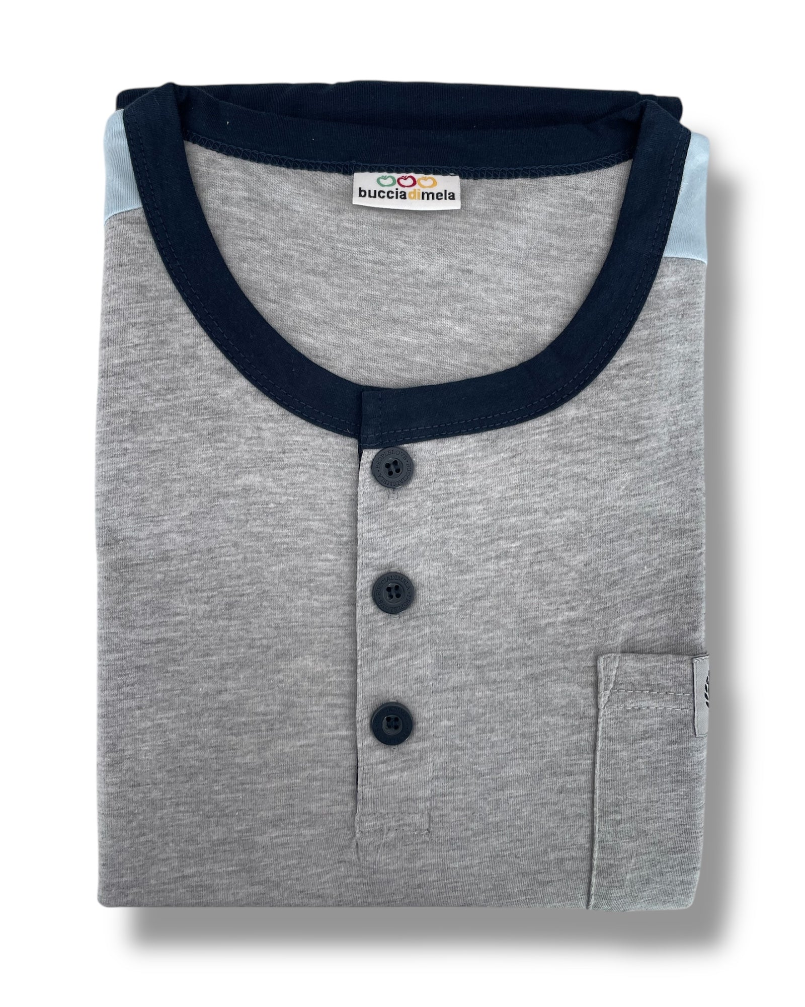 Pigiama uomo primavera estate in cotone Buccia di Mela 220 B