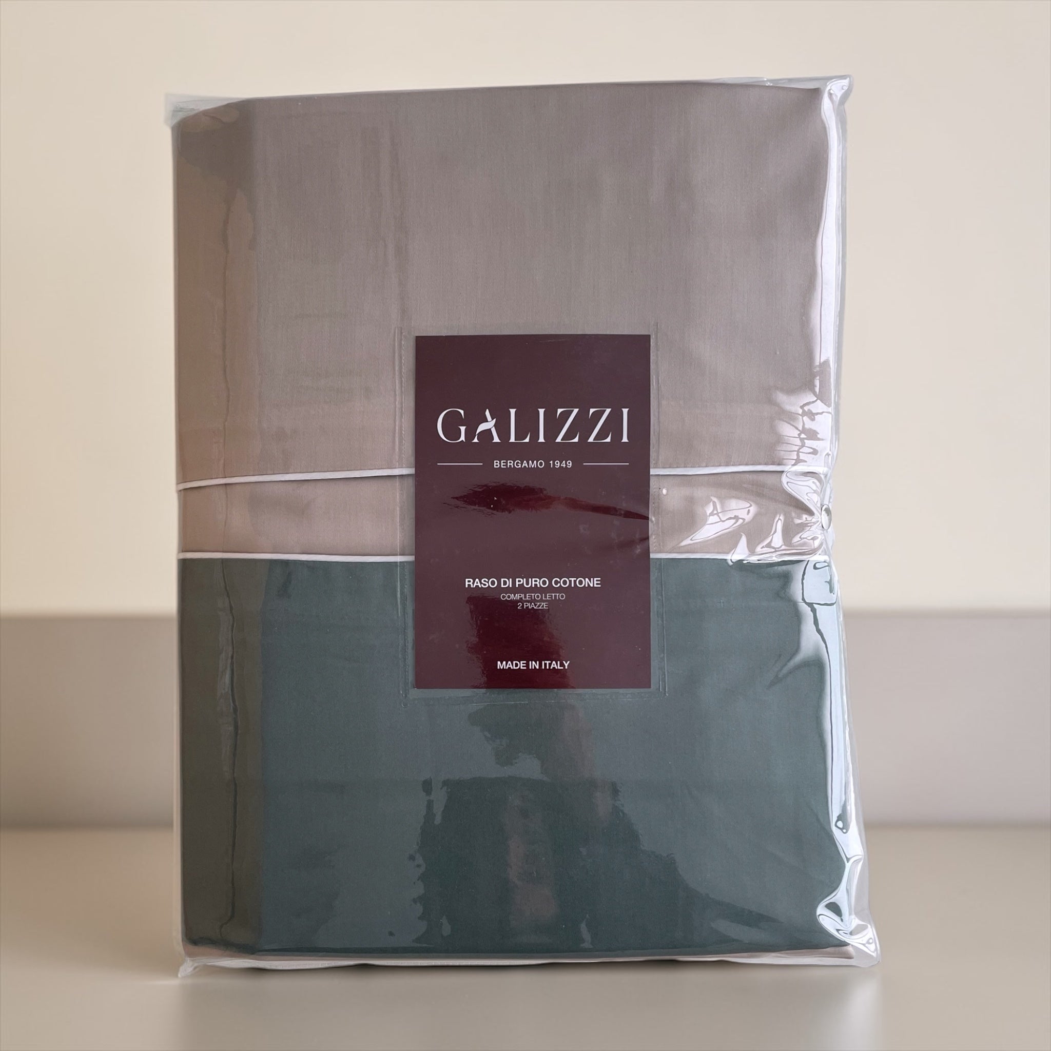 confezione completo letto Galizzi Made in Italy