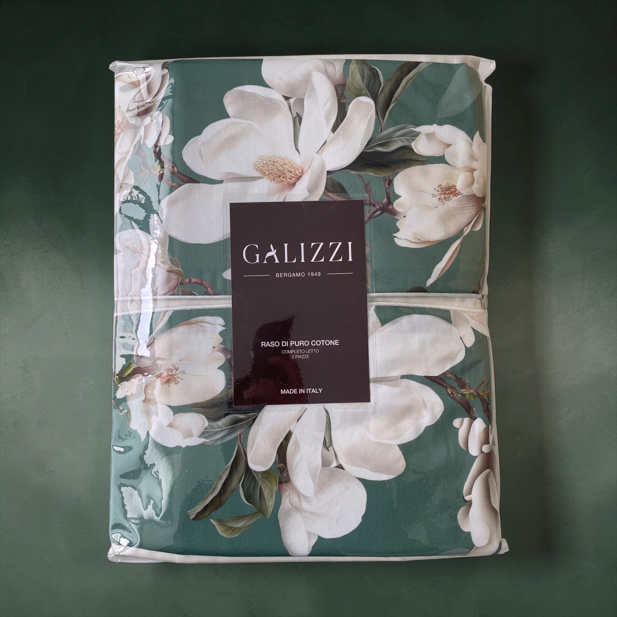 Confezione originale Galizzi lenzuola matrimoniali ideale come regalo