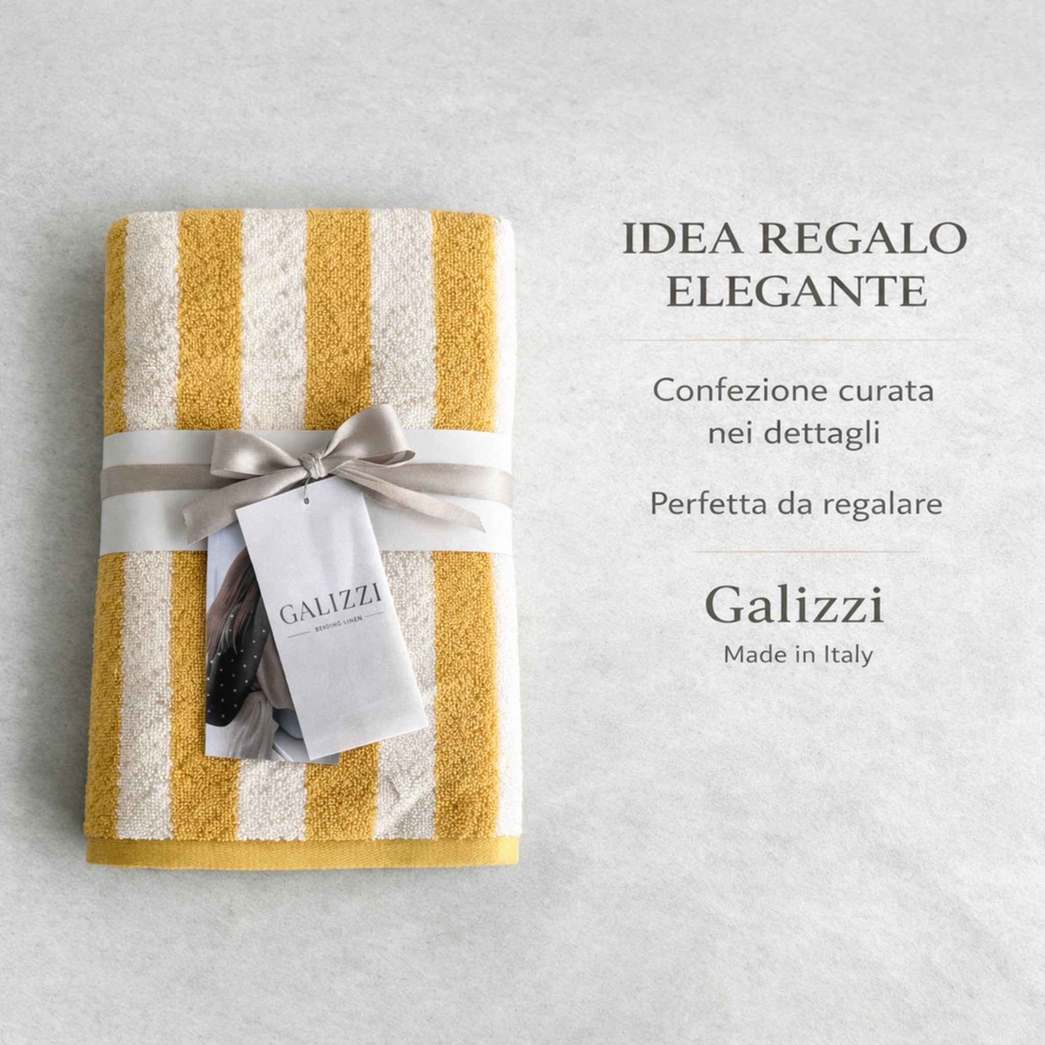 Confezione regalo asciugamani Galizzi made in Italy