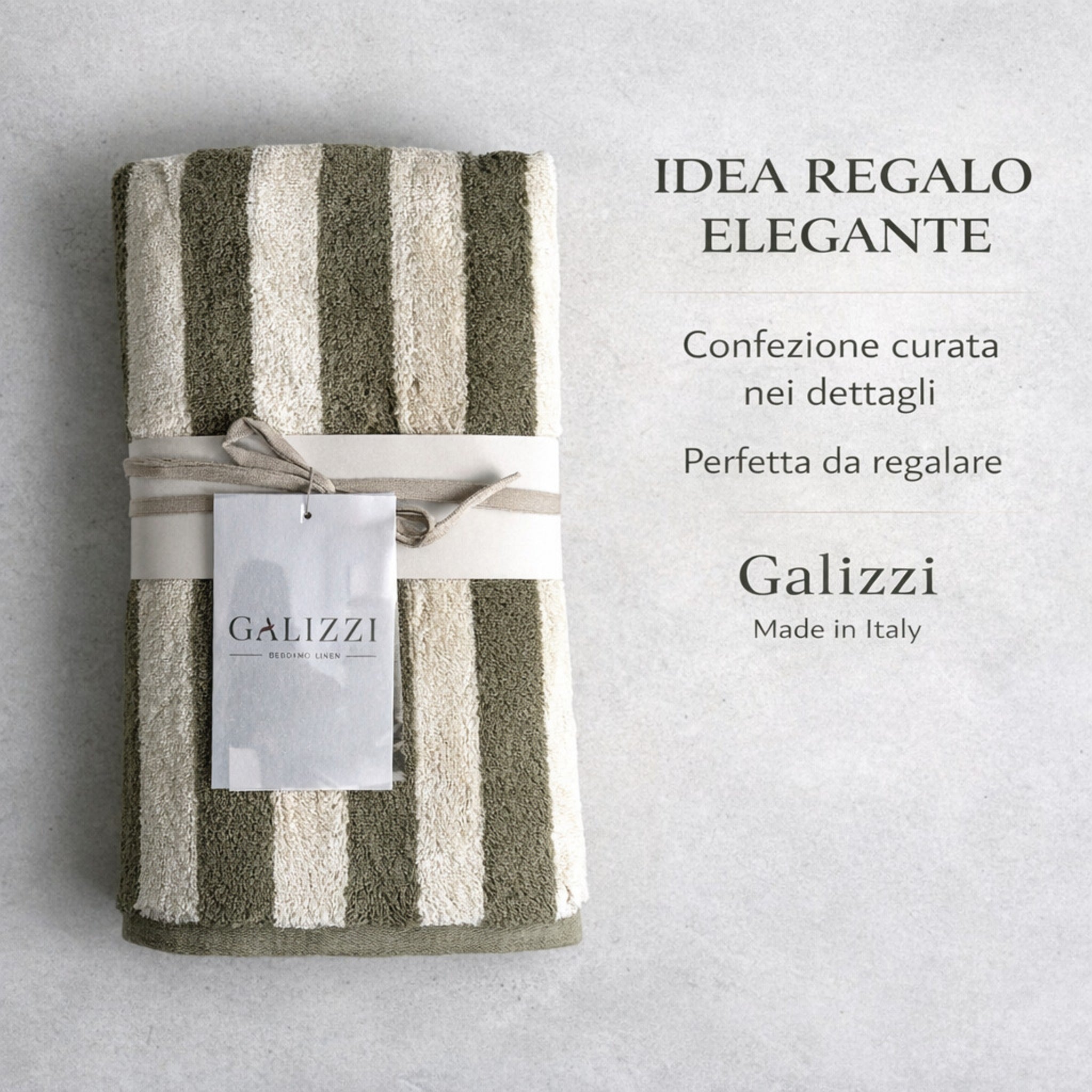 Confezione regalo asciugamani Galizzi made in Italy