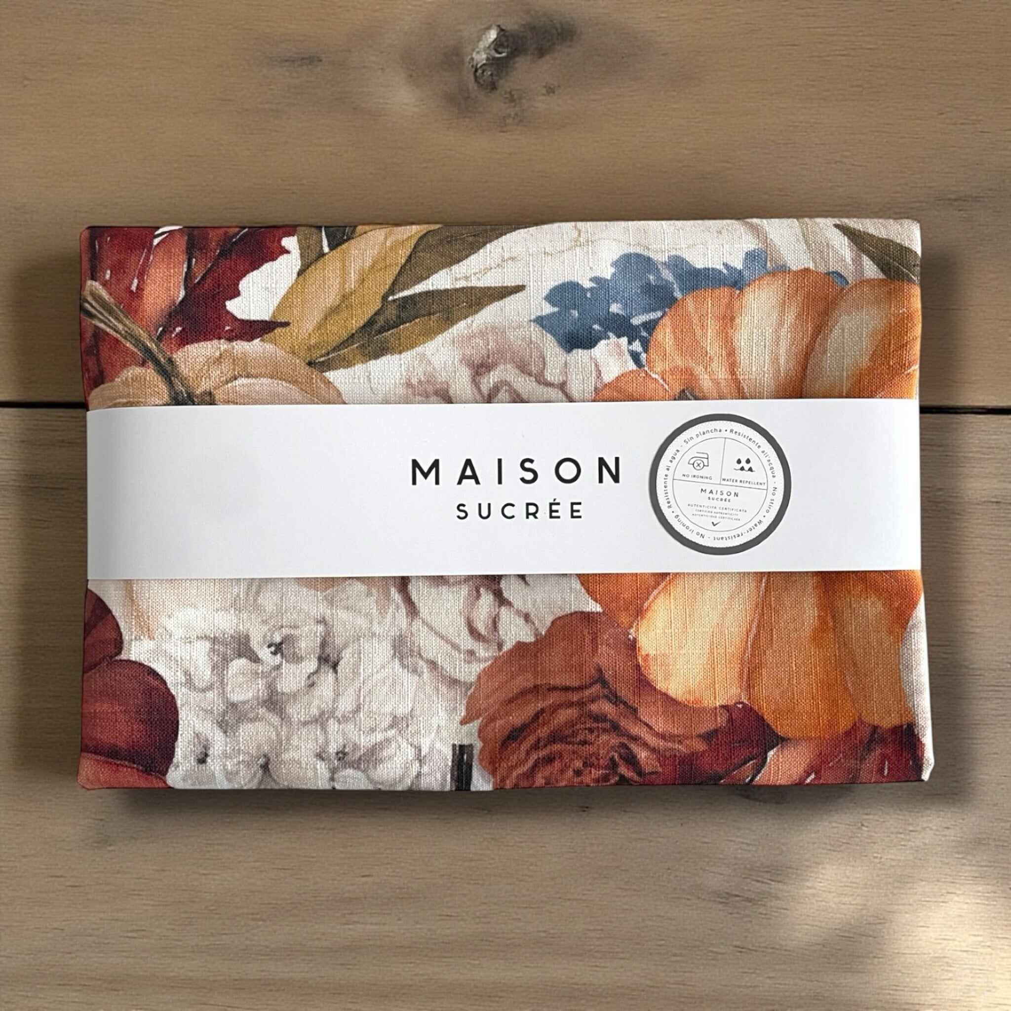 Confezione originale tovaglia Maison Sucrée Art Zucche Made in Italy