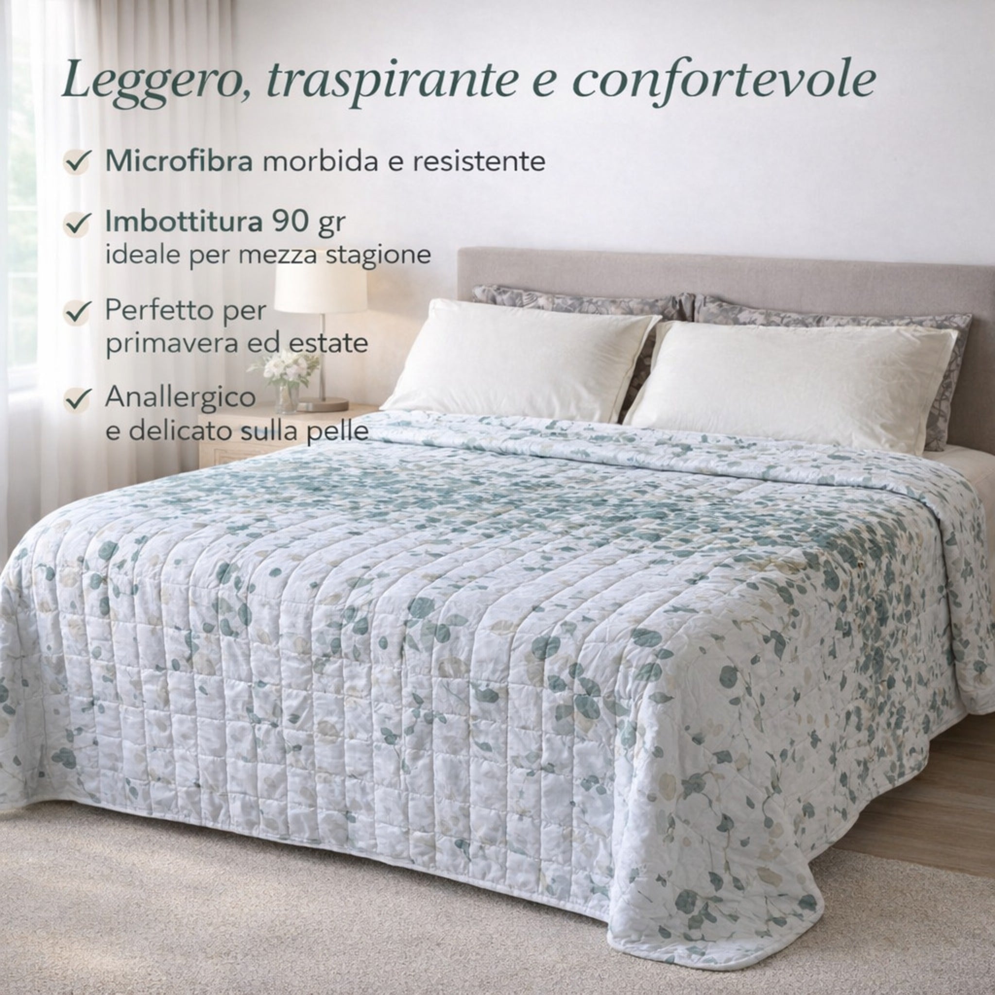 Certificazione Oeko Tex copriletto sicuro e anallergico