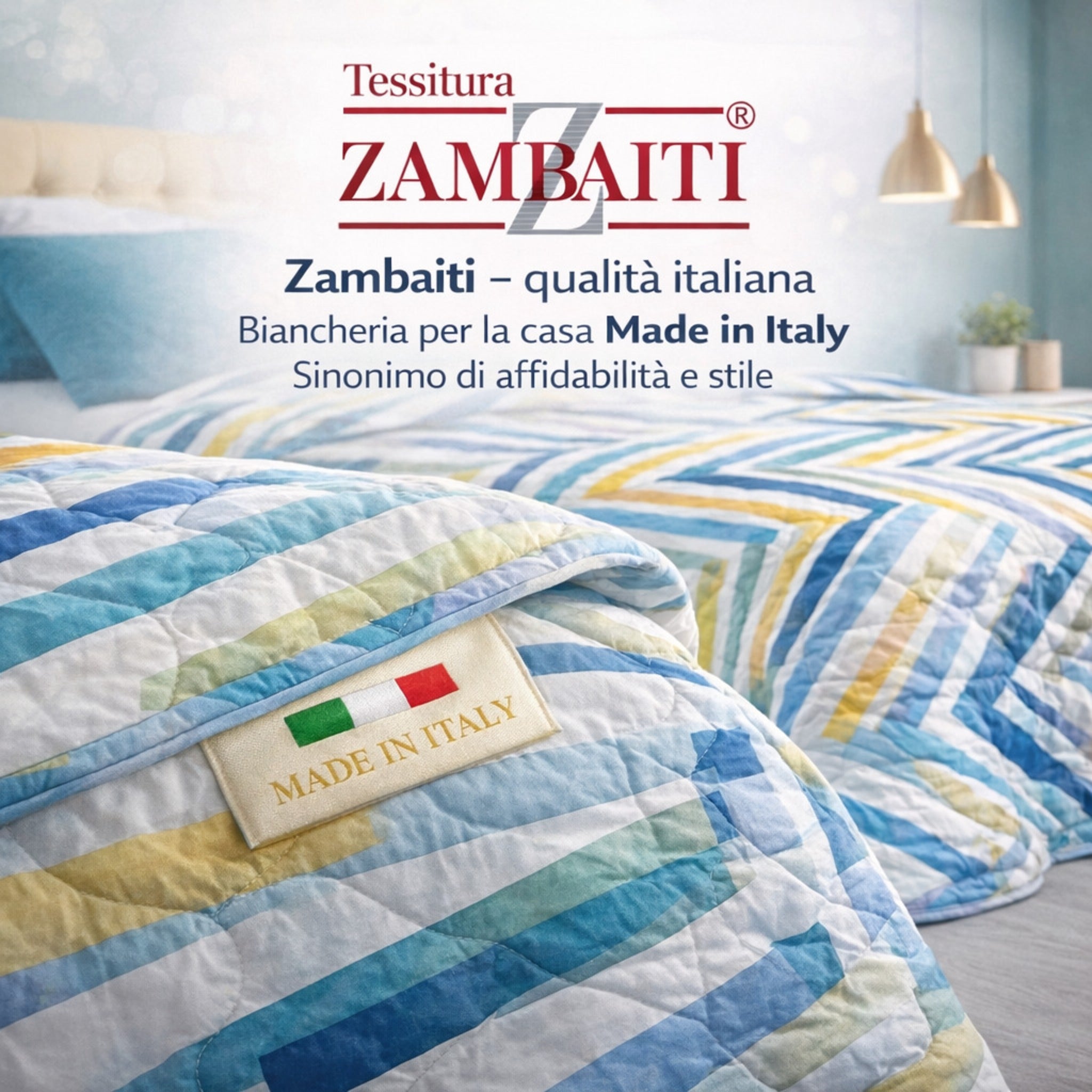 Copriletto Zambaiti Made in Italy qualità