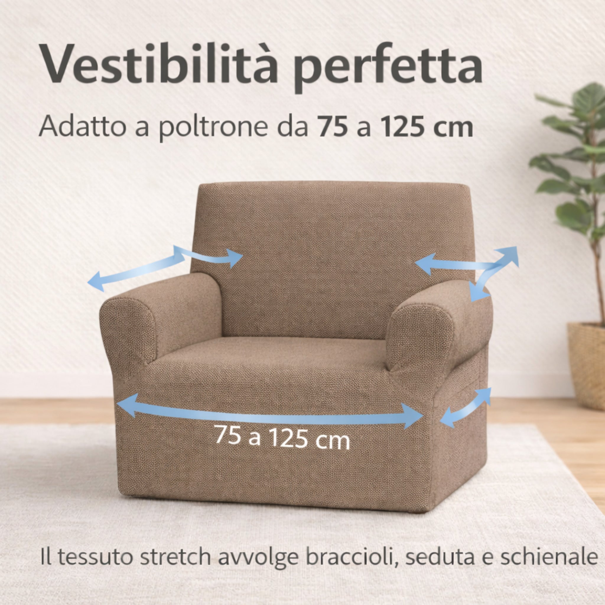 copripoltona fango