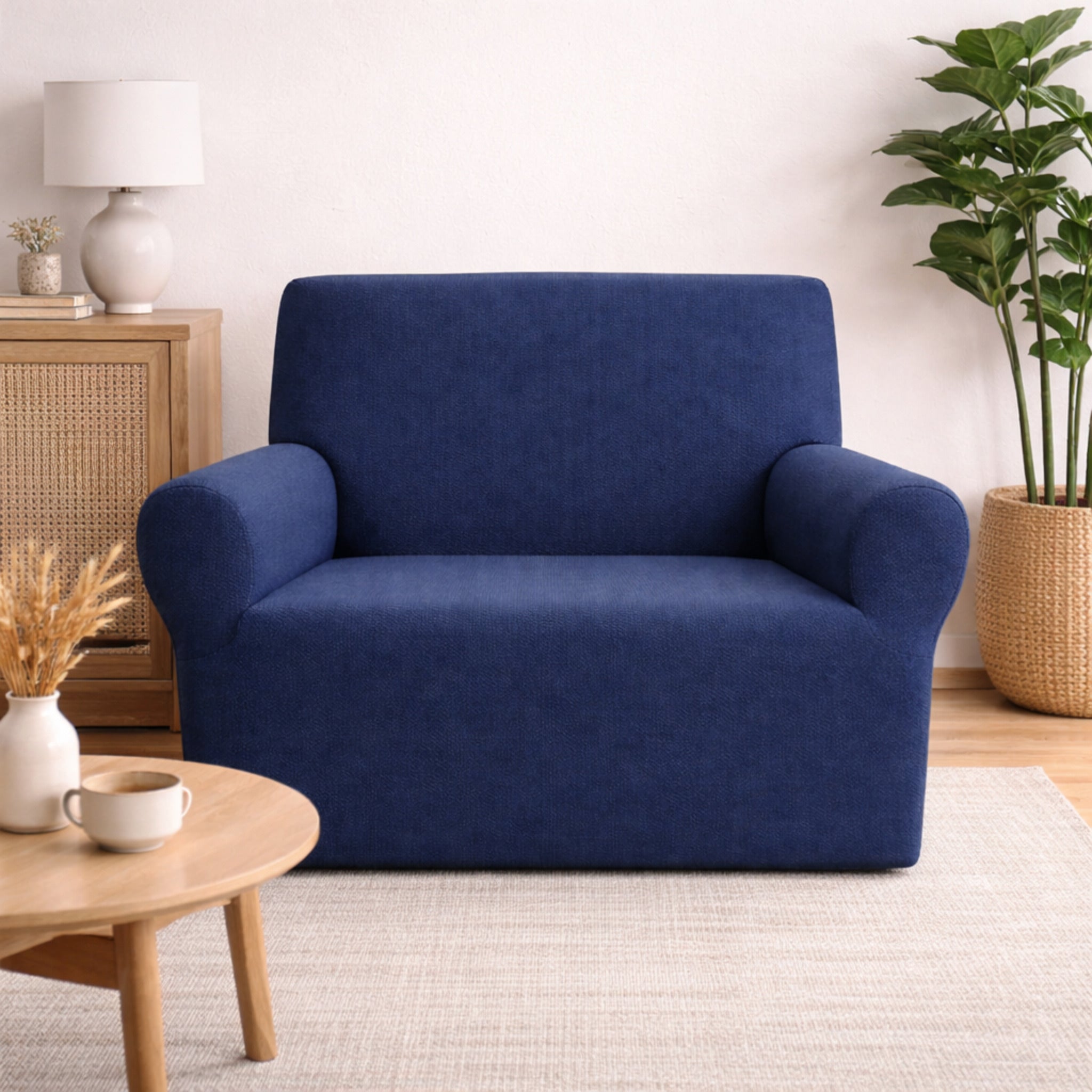 copripoltrona-elasticizzato-buccia-di-mela-blu

