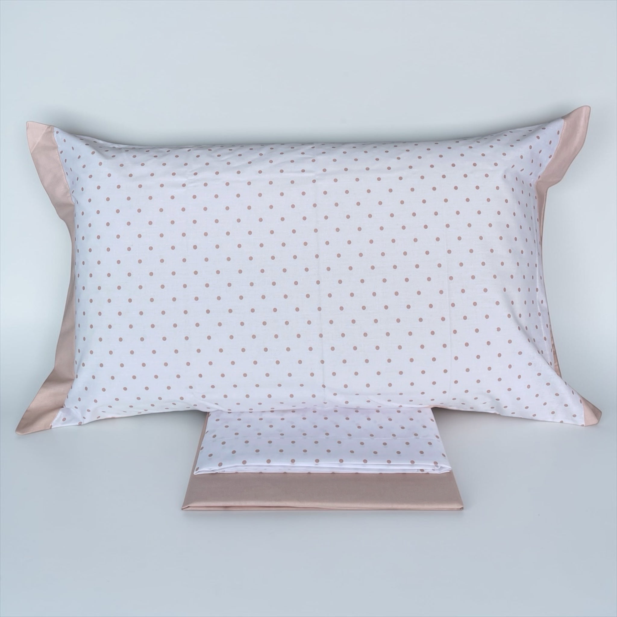 federa pois con volant cotone made in italy