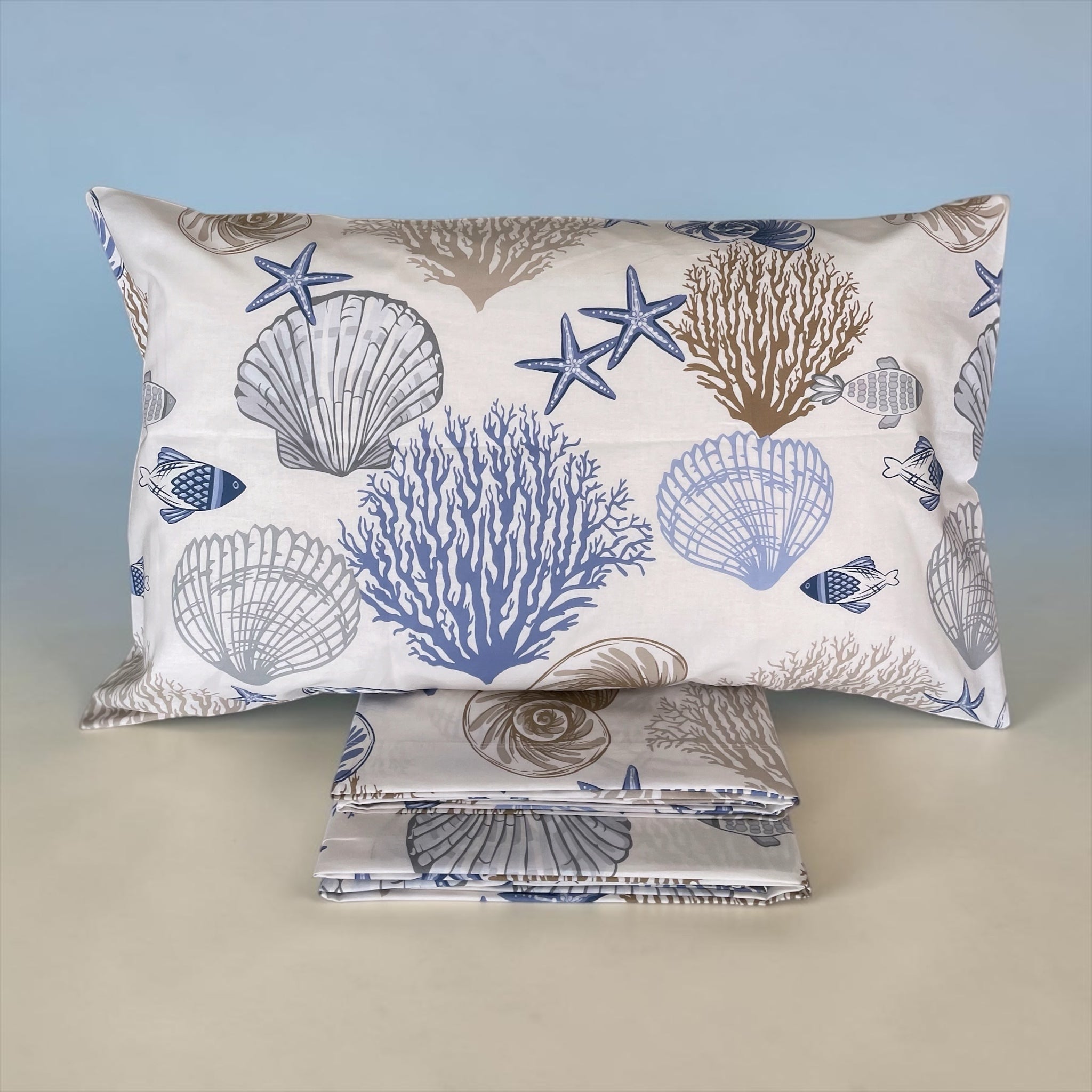 Federe coordinate fantasia marina elegante