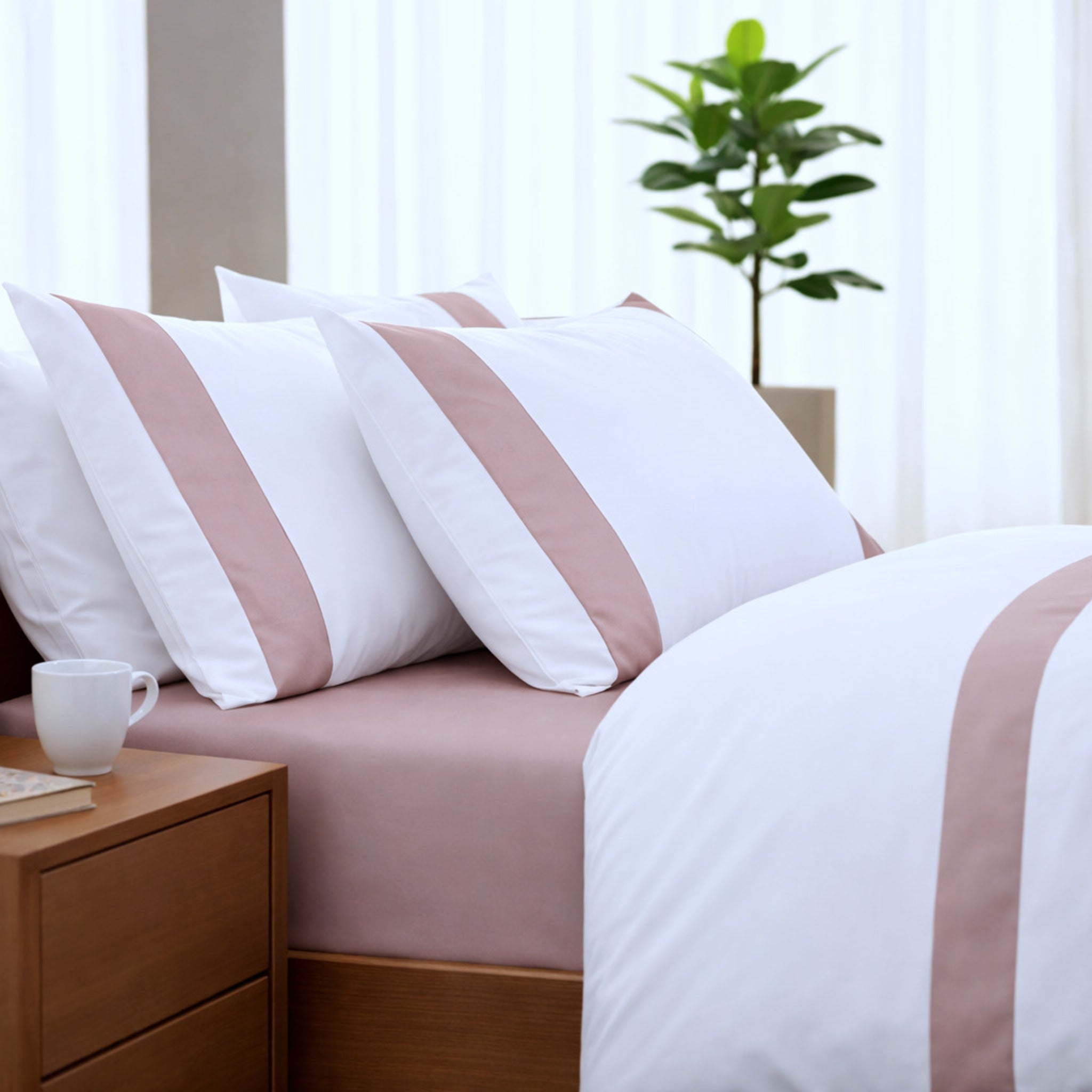 completo lenzuola matrimoniali cotone made in italy rebecca home time