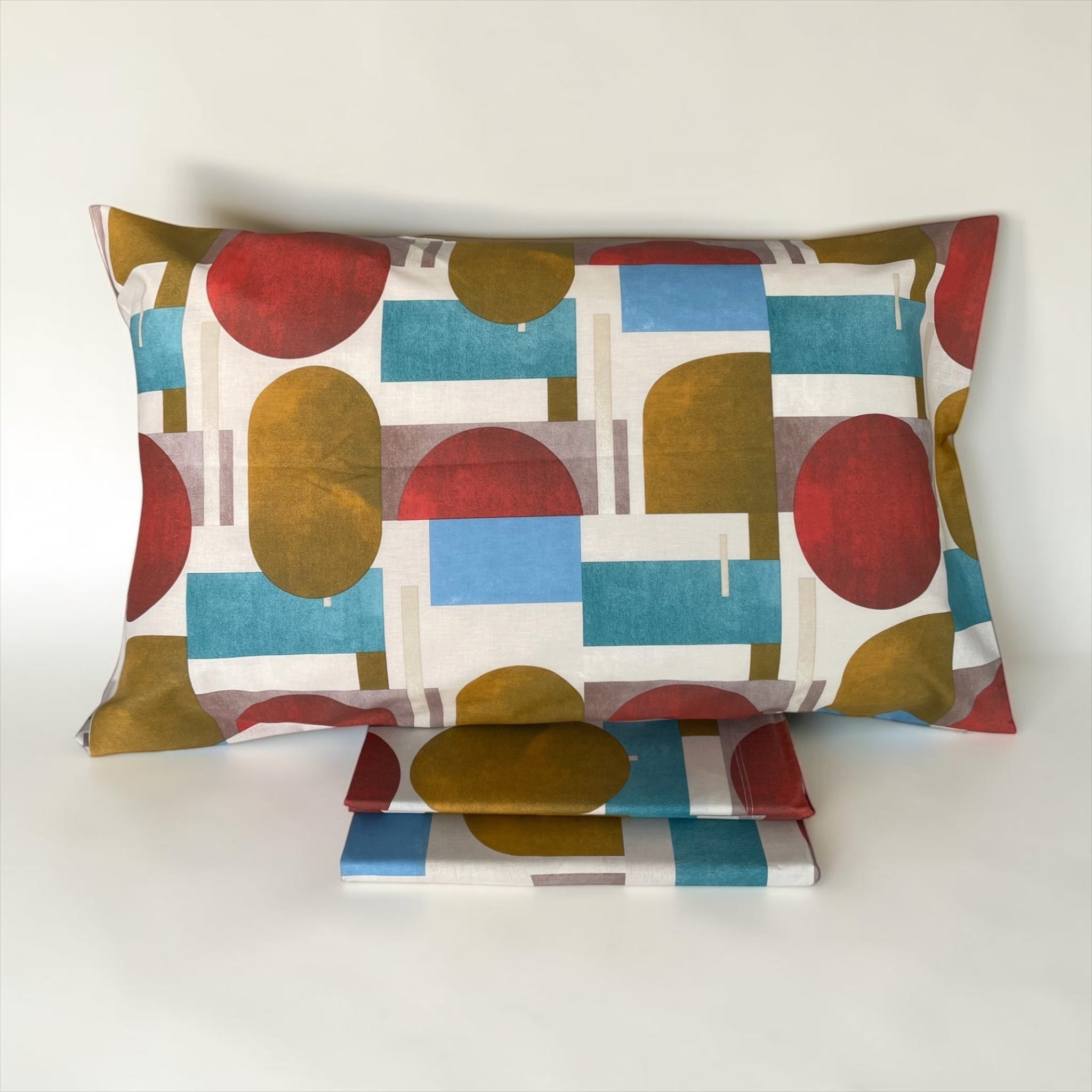 Lenzuola matrimoniali design moderno cotone