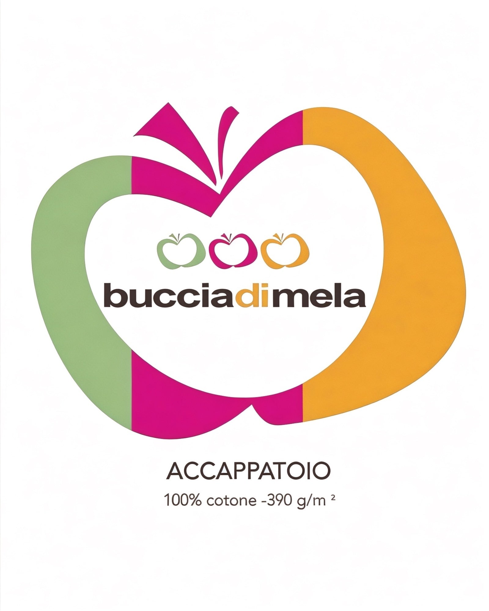 Logo ufficiale Buccia di Mela linea Accappatoi