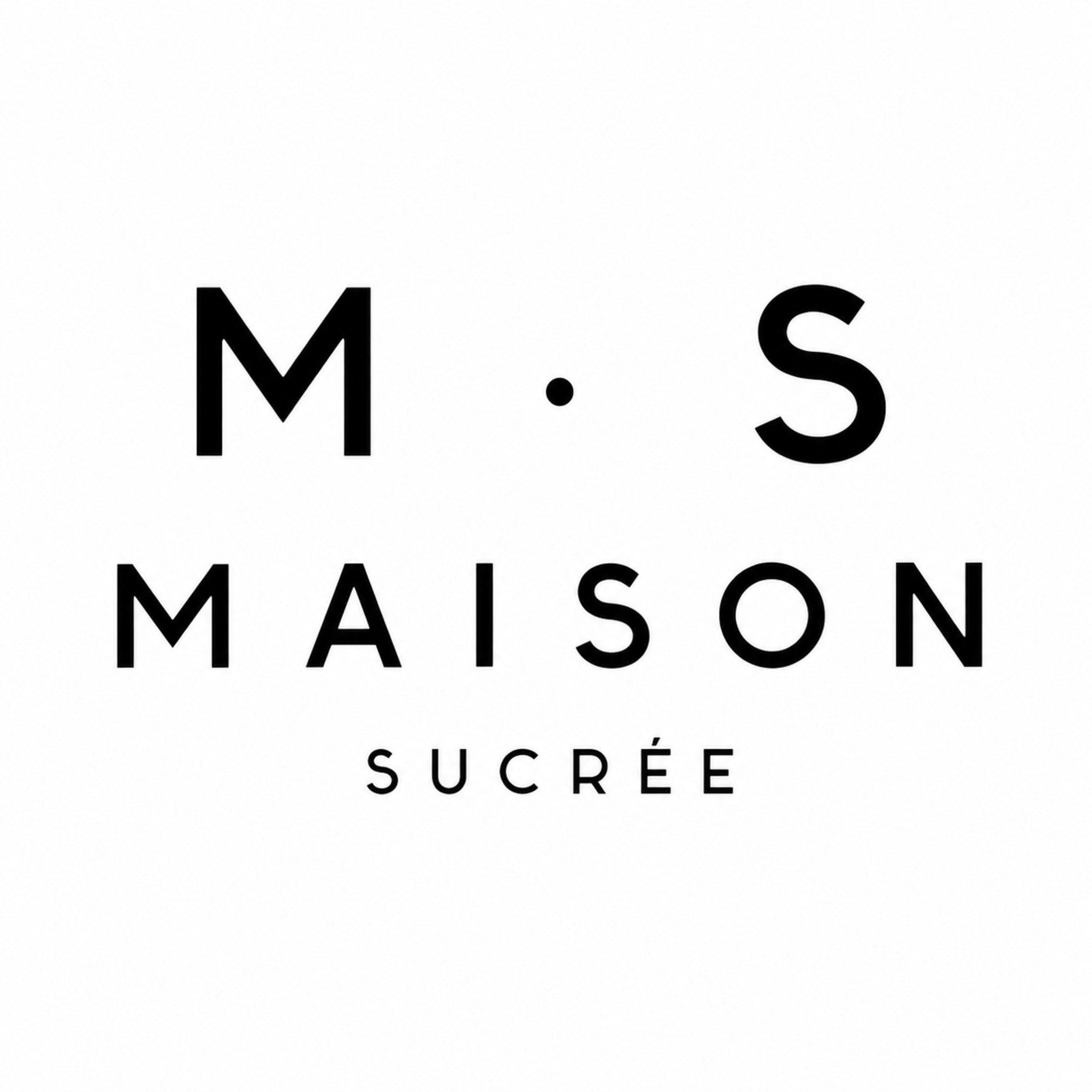 Logo Maison Sucrée del set di asciugamani Brera