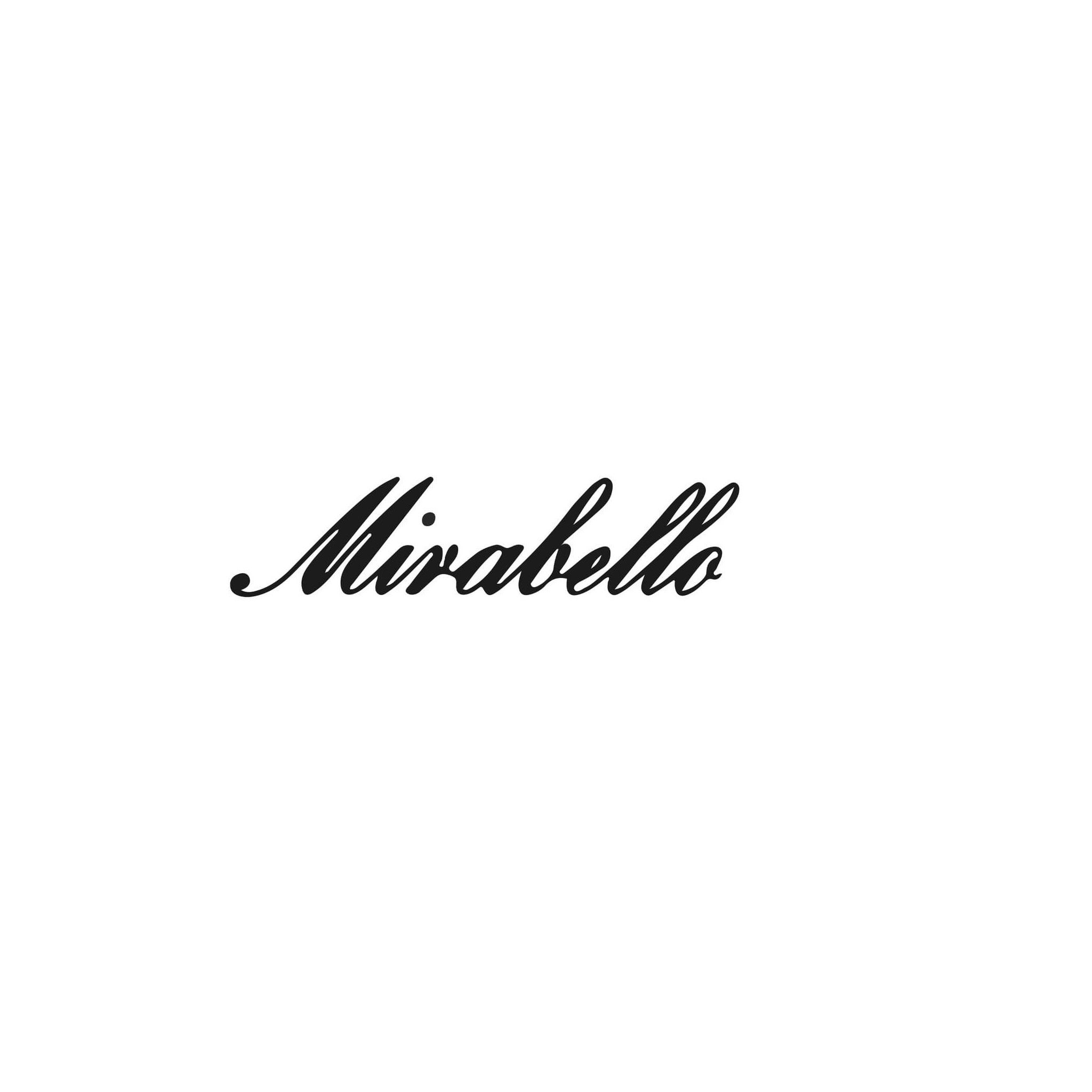 Logo Mirabello marchio italiano specializzato in biancheria da letto di alta qualità