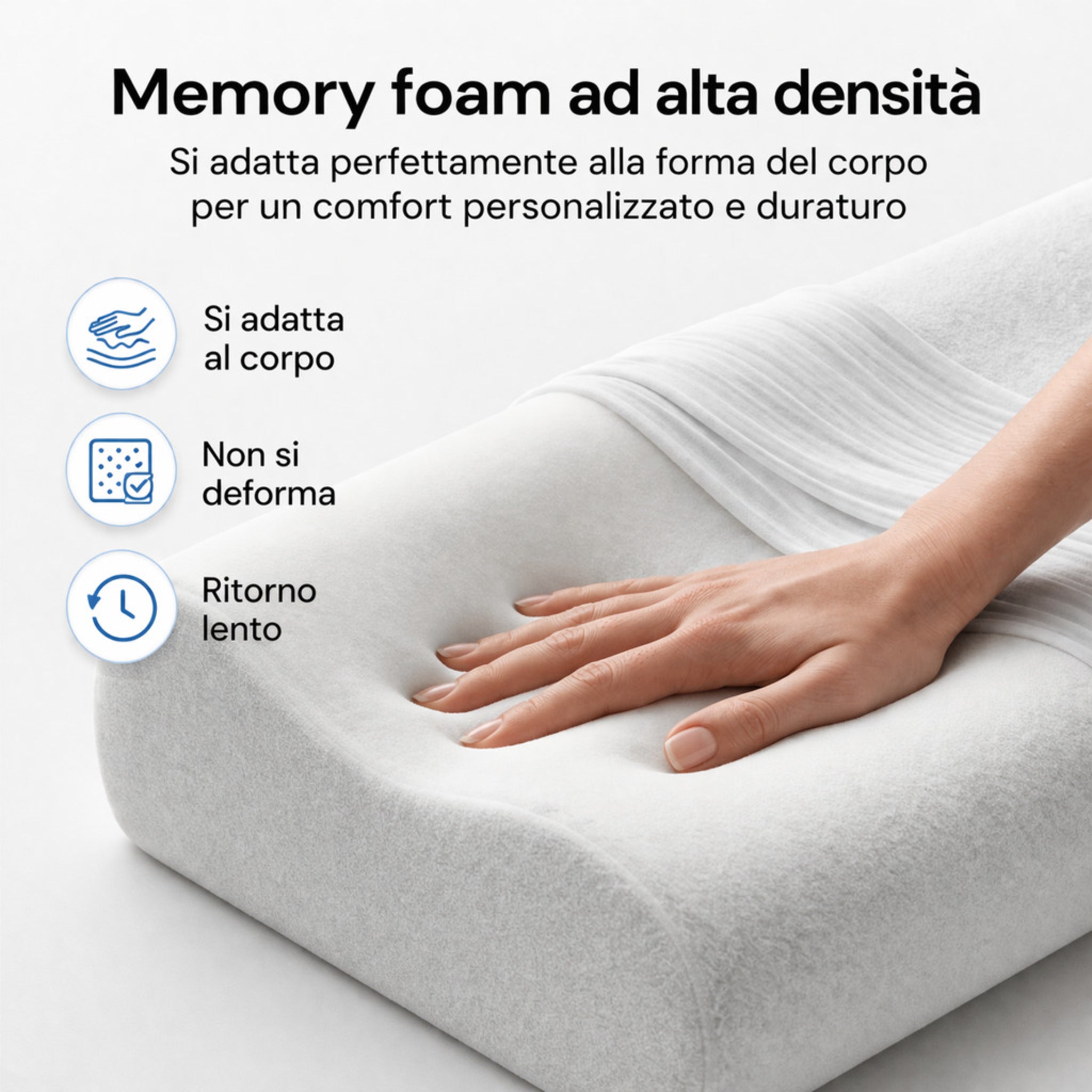 memory foam alta densita indeformabile