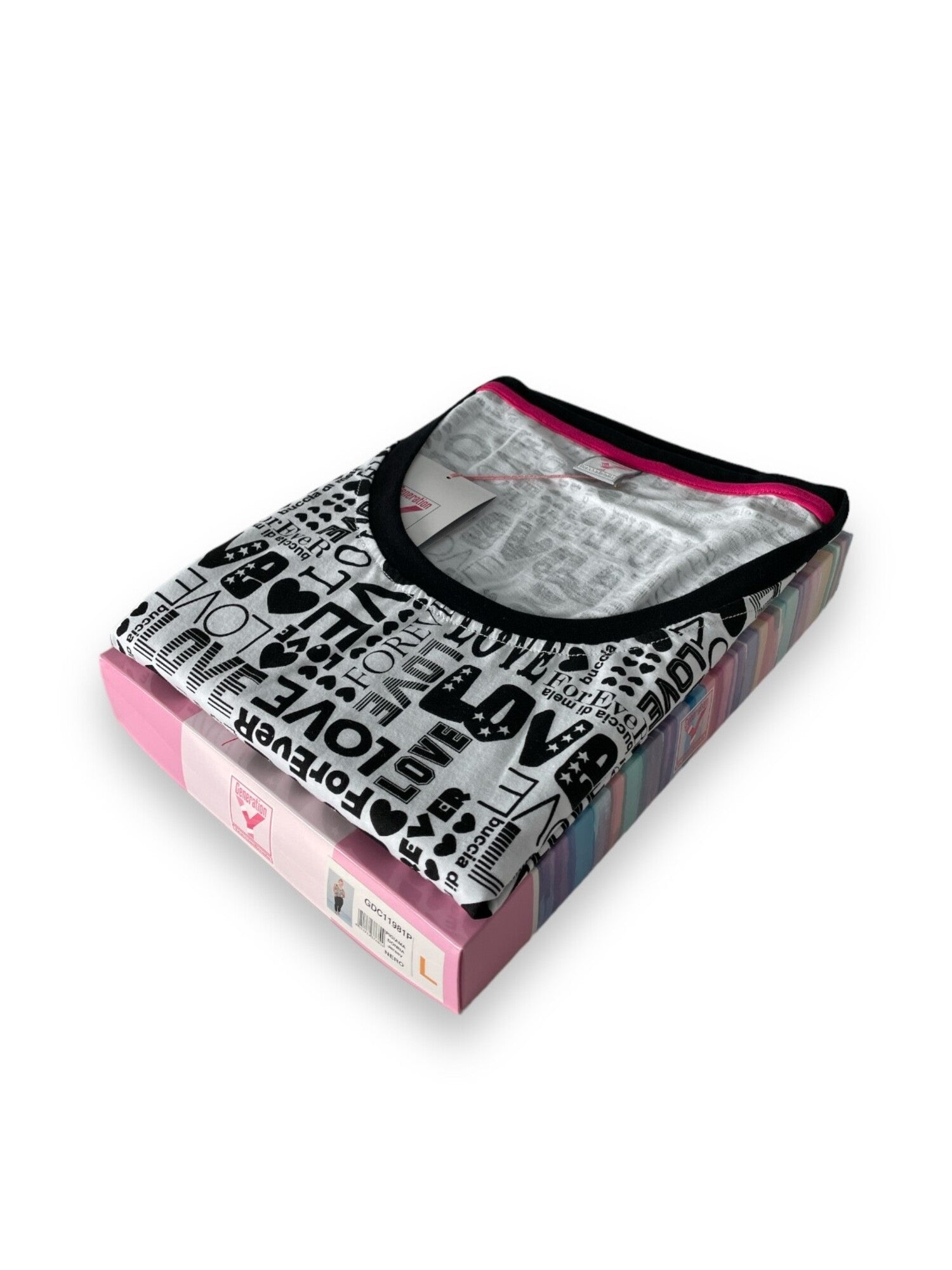 Pigiama donna primavera estate in cotone Buccia di Mela gdc11981p