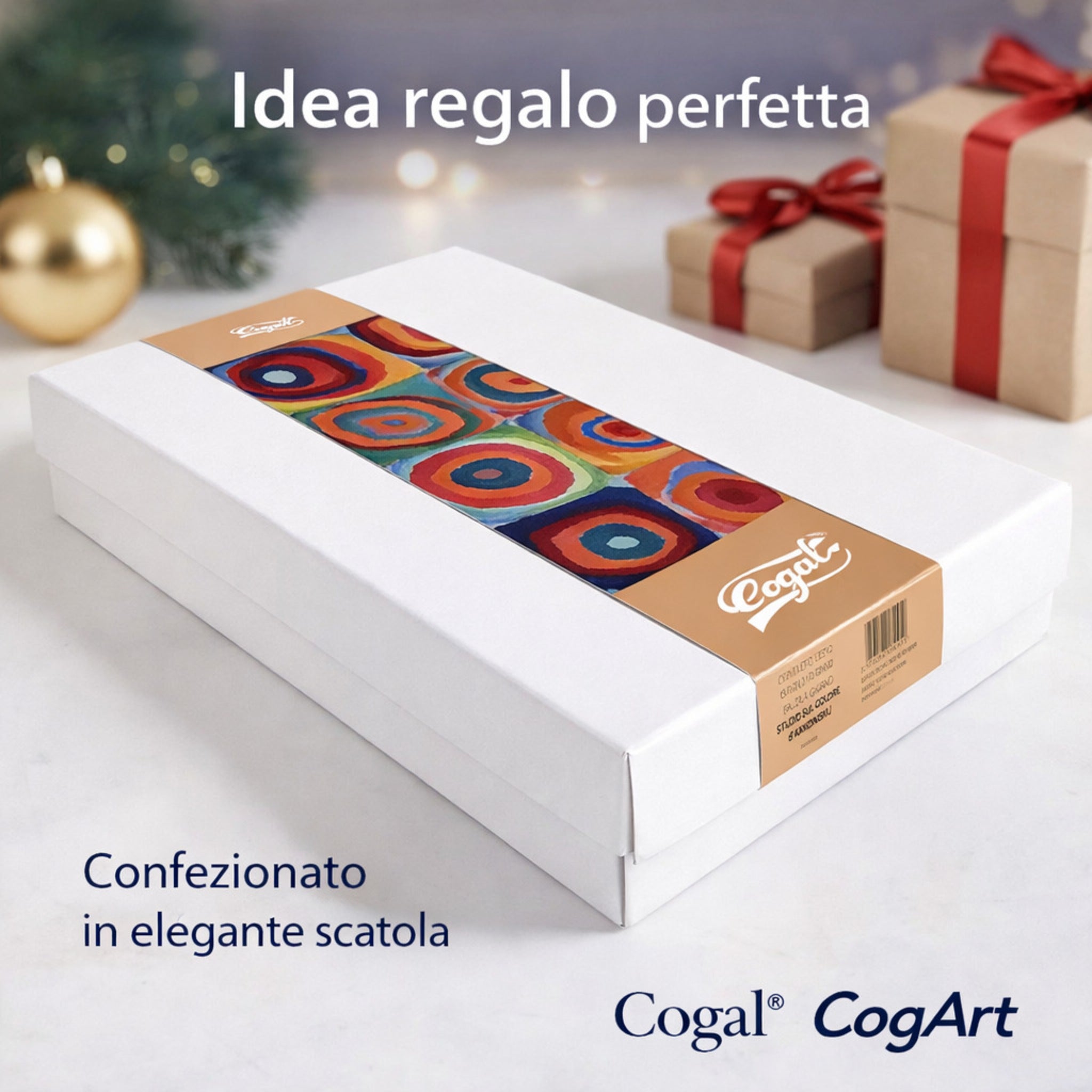 Confezione elegante lenzuola Cogal idea regalo