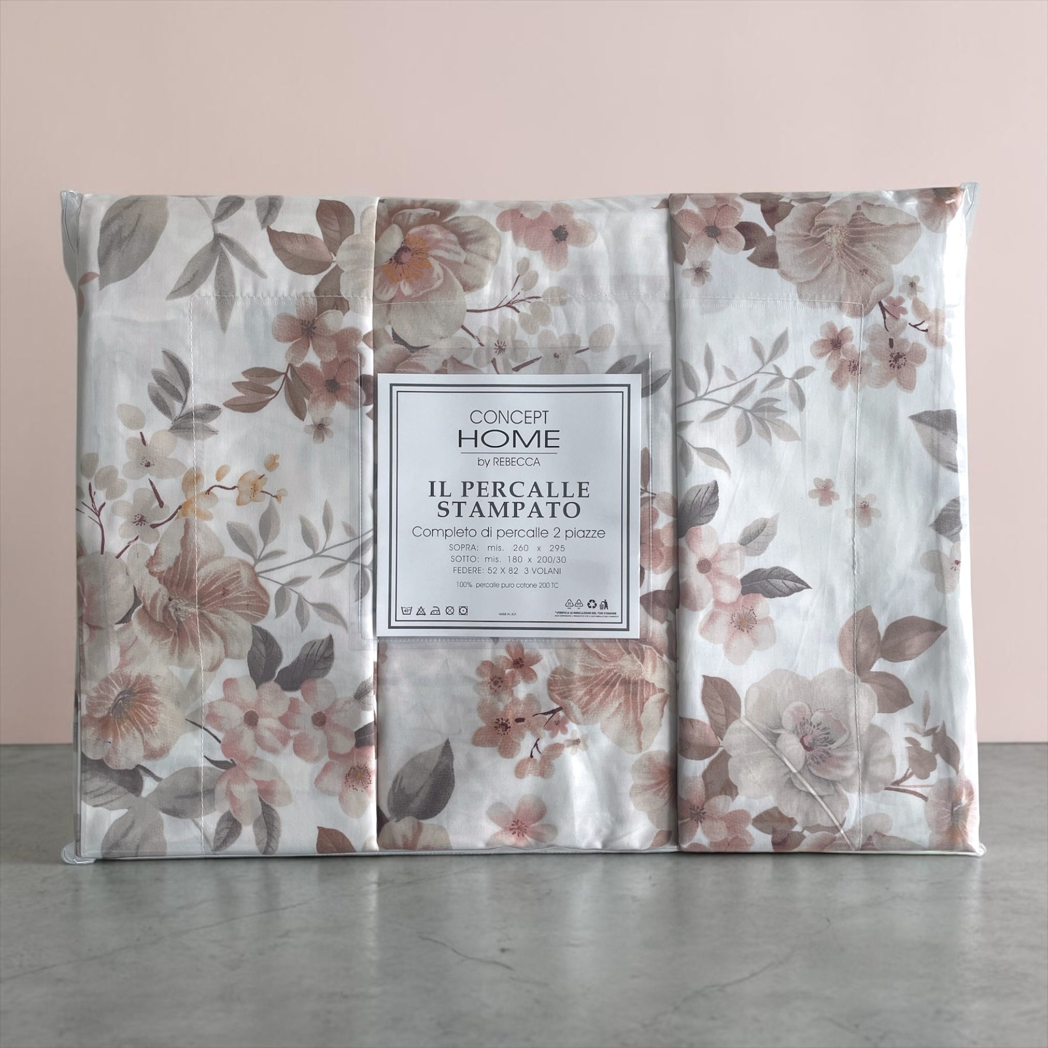 Confezione originale completo lenzuola Rebecca Home Concept 5