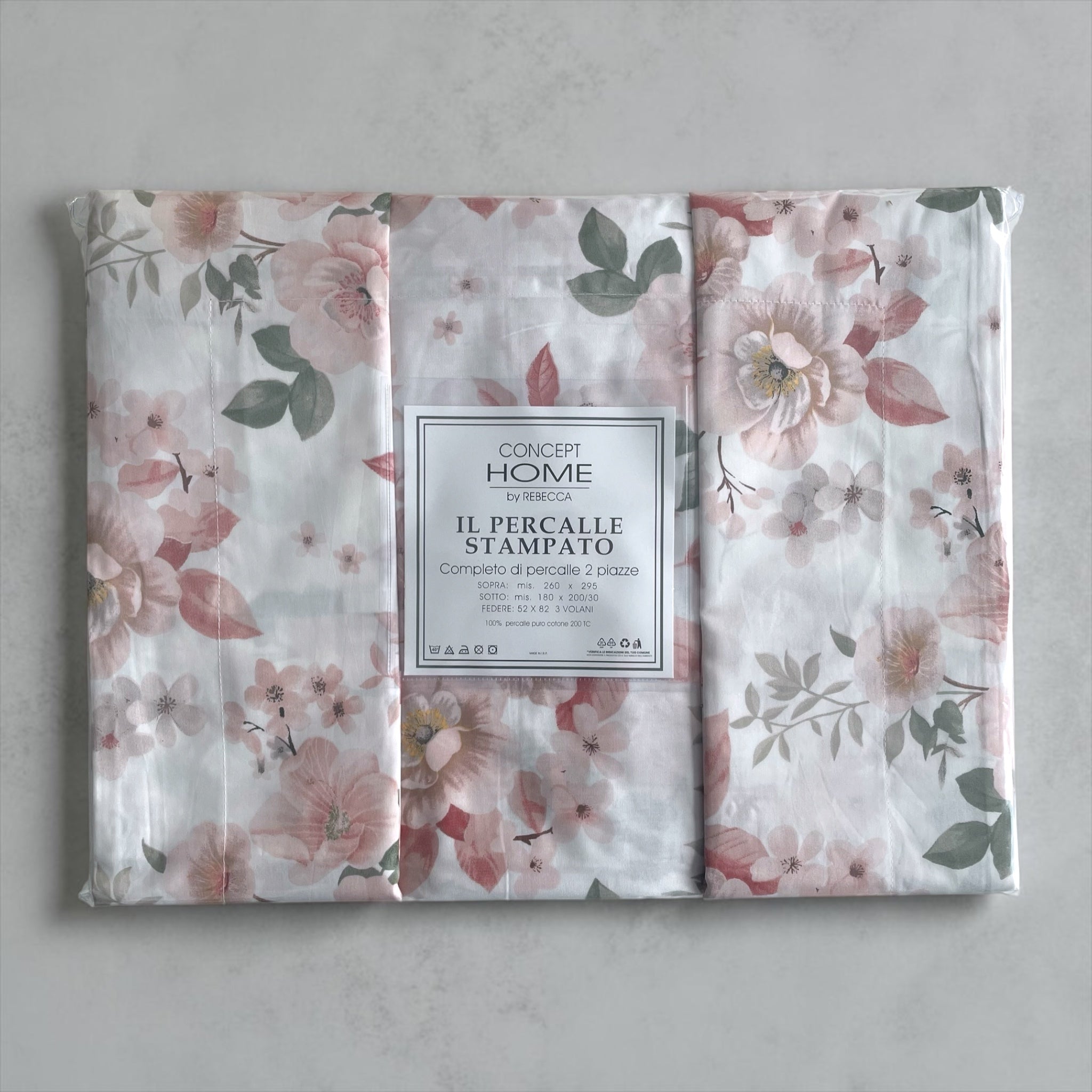 Confezione originale completo lenzuola Rebecca Home Concept 5