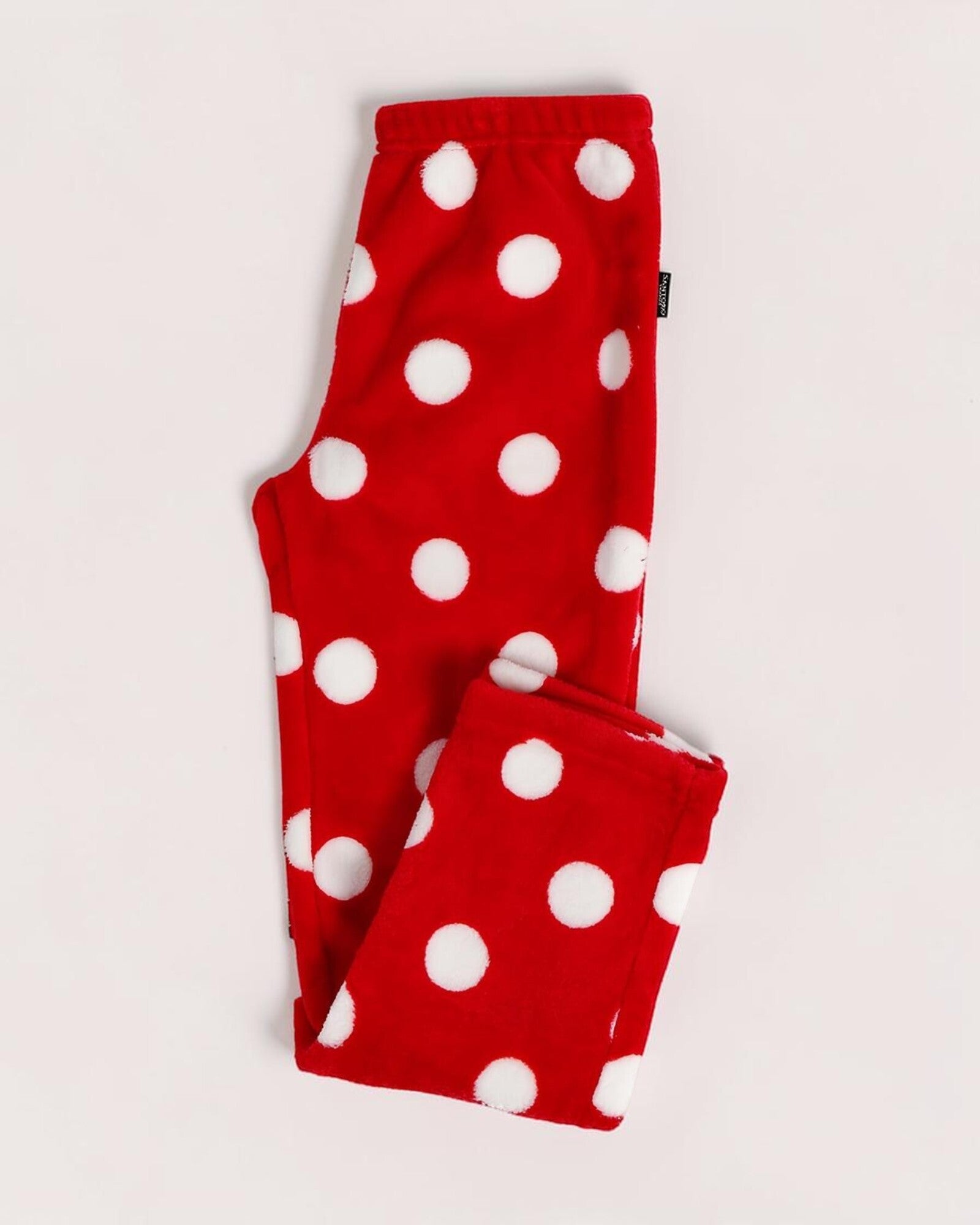 Pantalone rosso a pois bianchi del pigiama bambina Santoro Gorjuss 56618