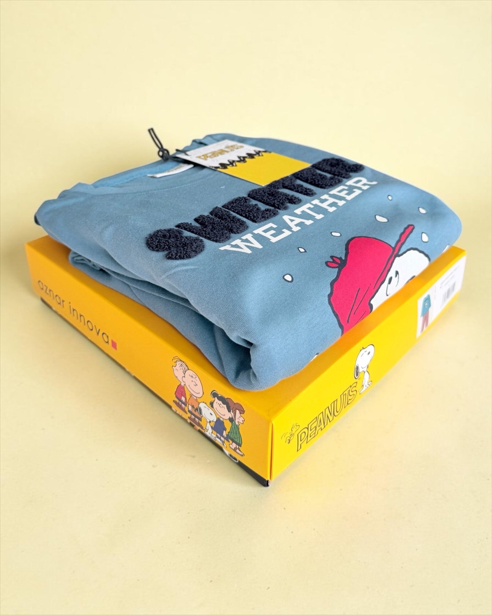 Pigiama bambino Peanuts Snoopy Art. 64035 confezionato in scatola logata regalo
